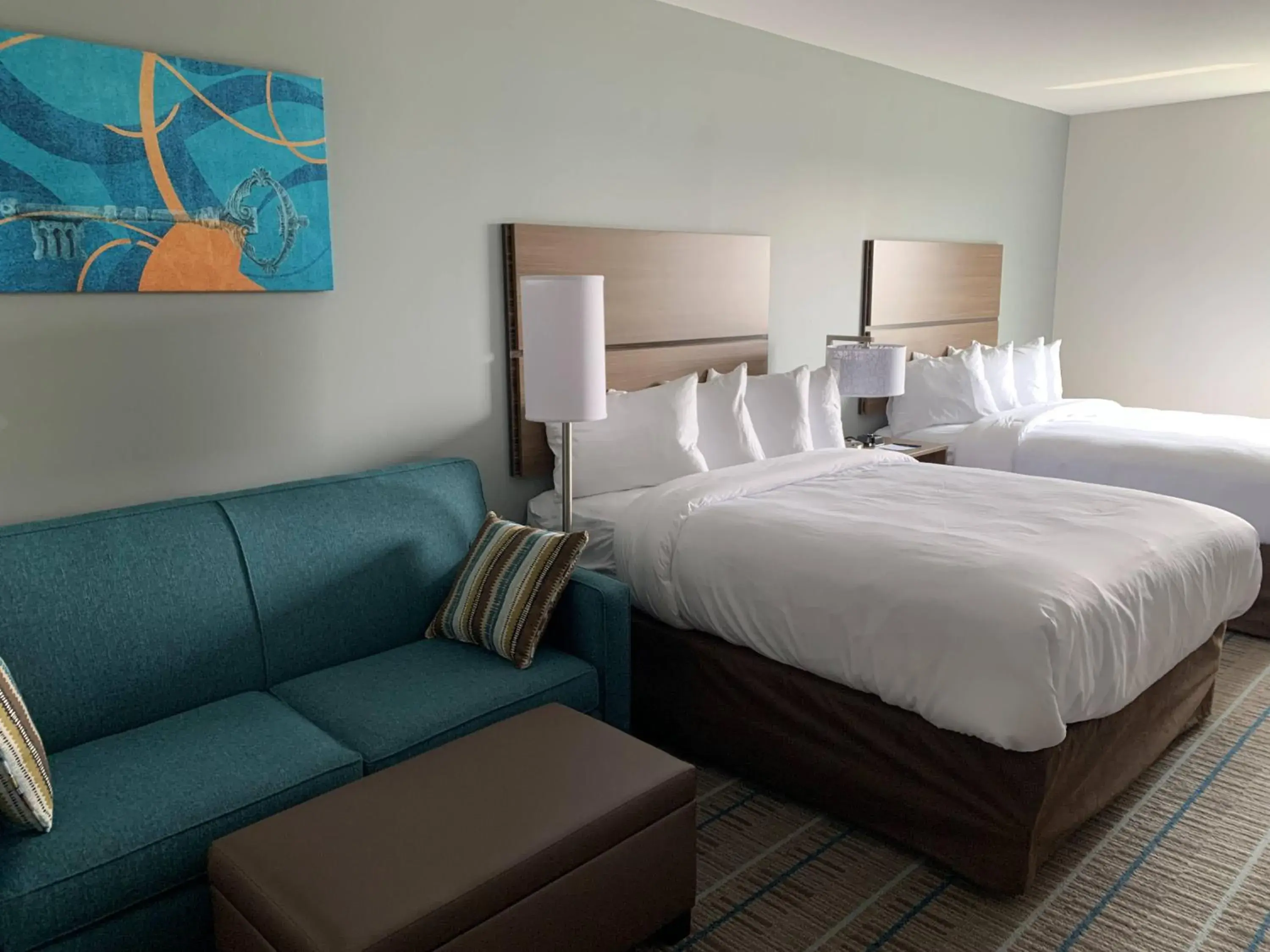 One Room Suite with Two Queen Beds and Dishwasher - Non Smoking in MainStay Suites North - Central York One Room Suite with Two Queen Beds and Dishwasher - Non Smoking in MainStay Suites North - Central York