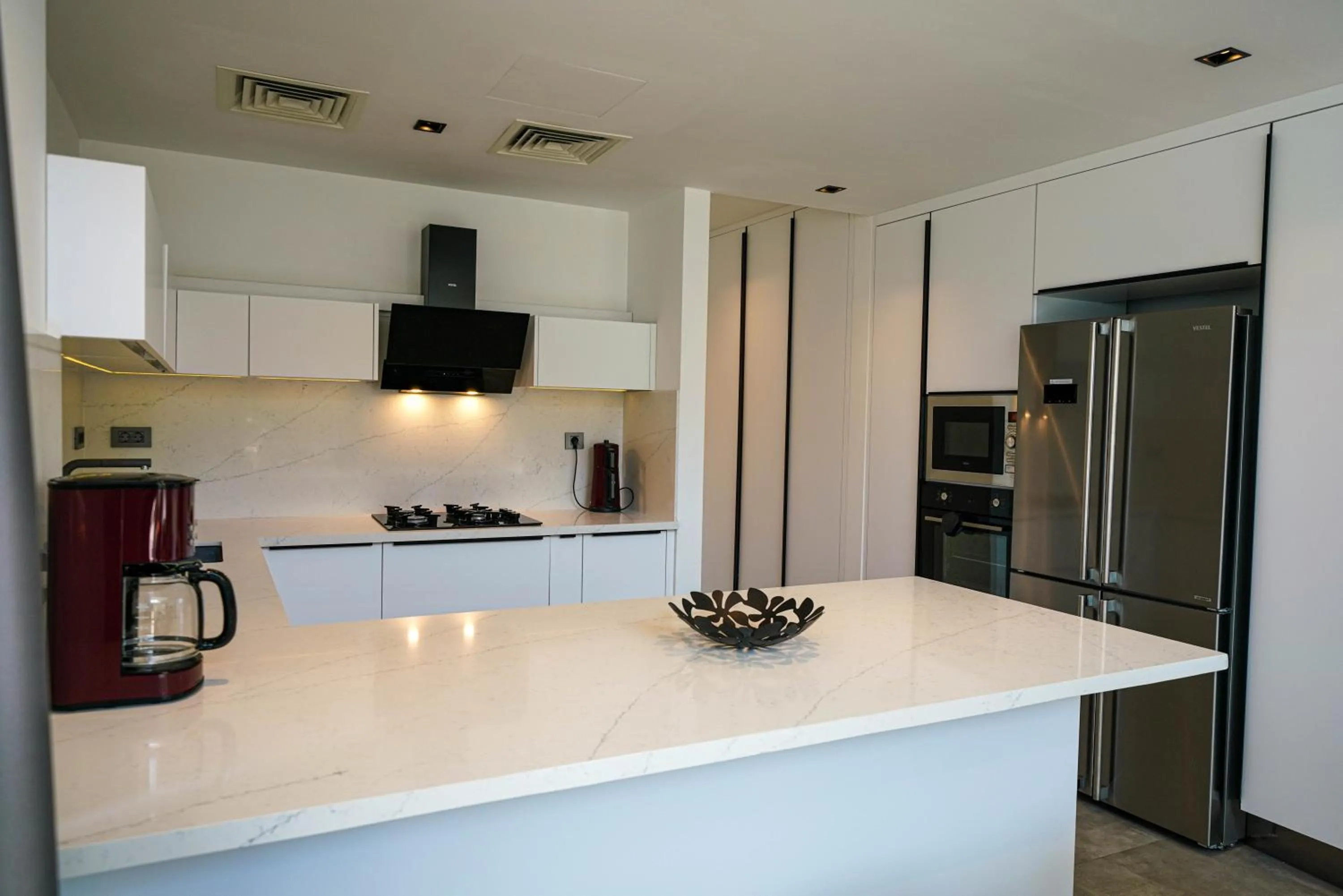 Kitchen or kitchenette in The Ni Villas Akyarlar - Bodrum