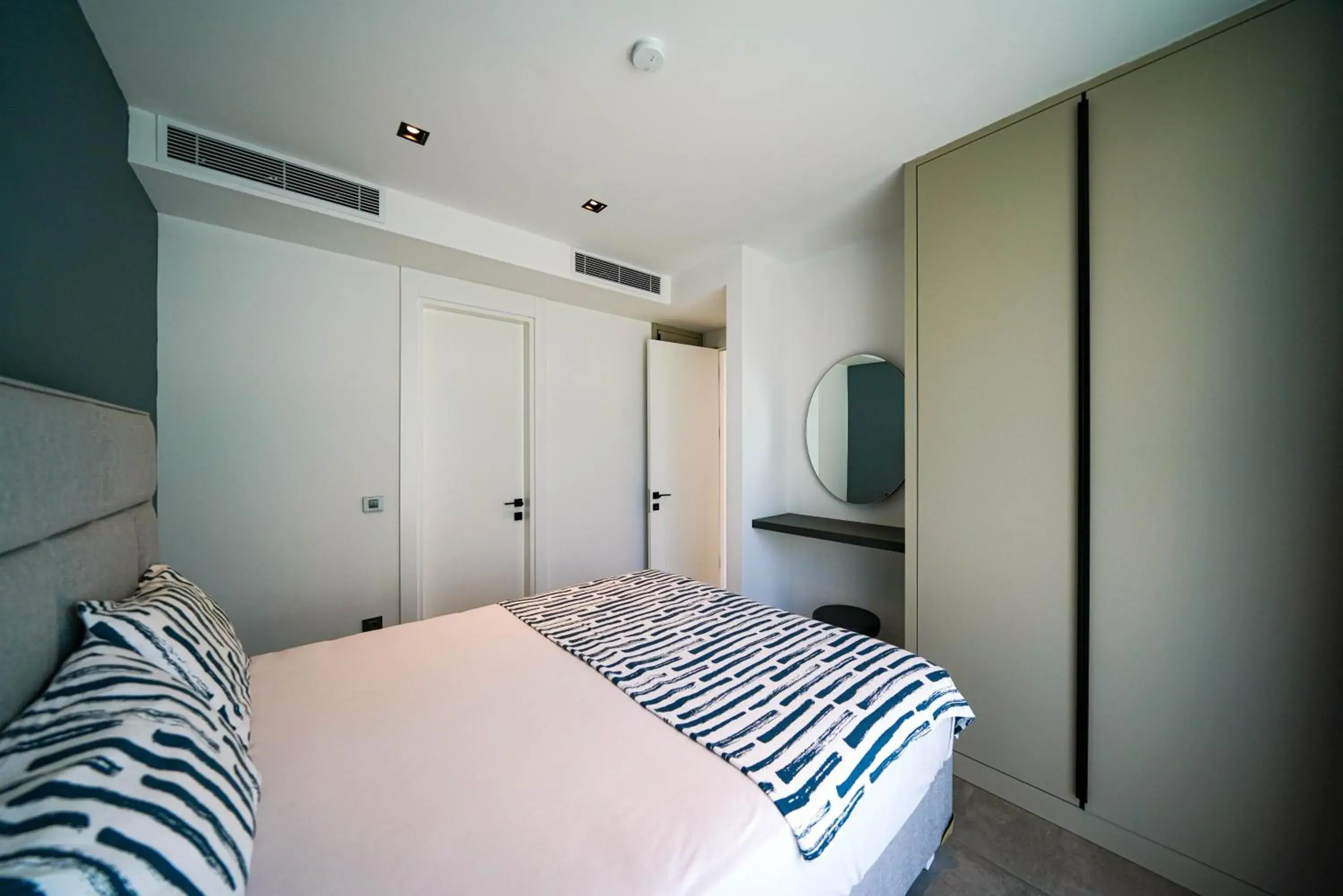 Bed in The Ni Villas Akyarlar - Bodrum Bed in The Ni Villas Akyarlar - Bodrum