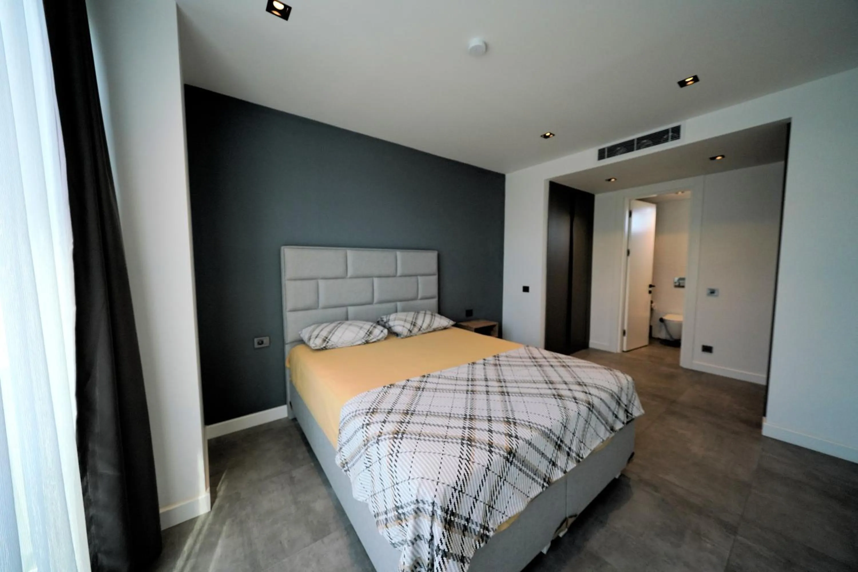 Bed in The Ni Villas Akyarlar - Bodrum