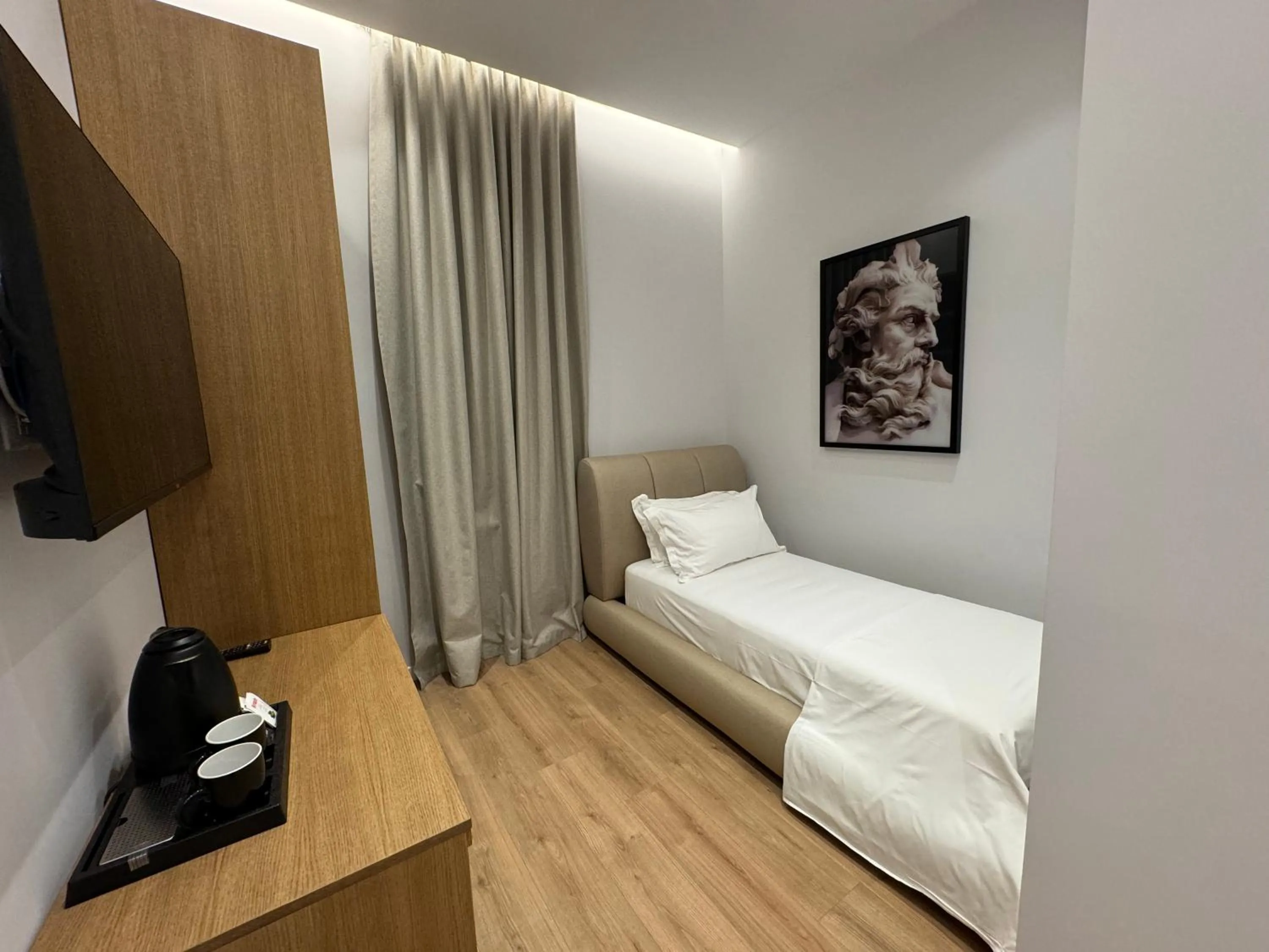 Bed in Hotel Vila Zeus