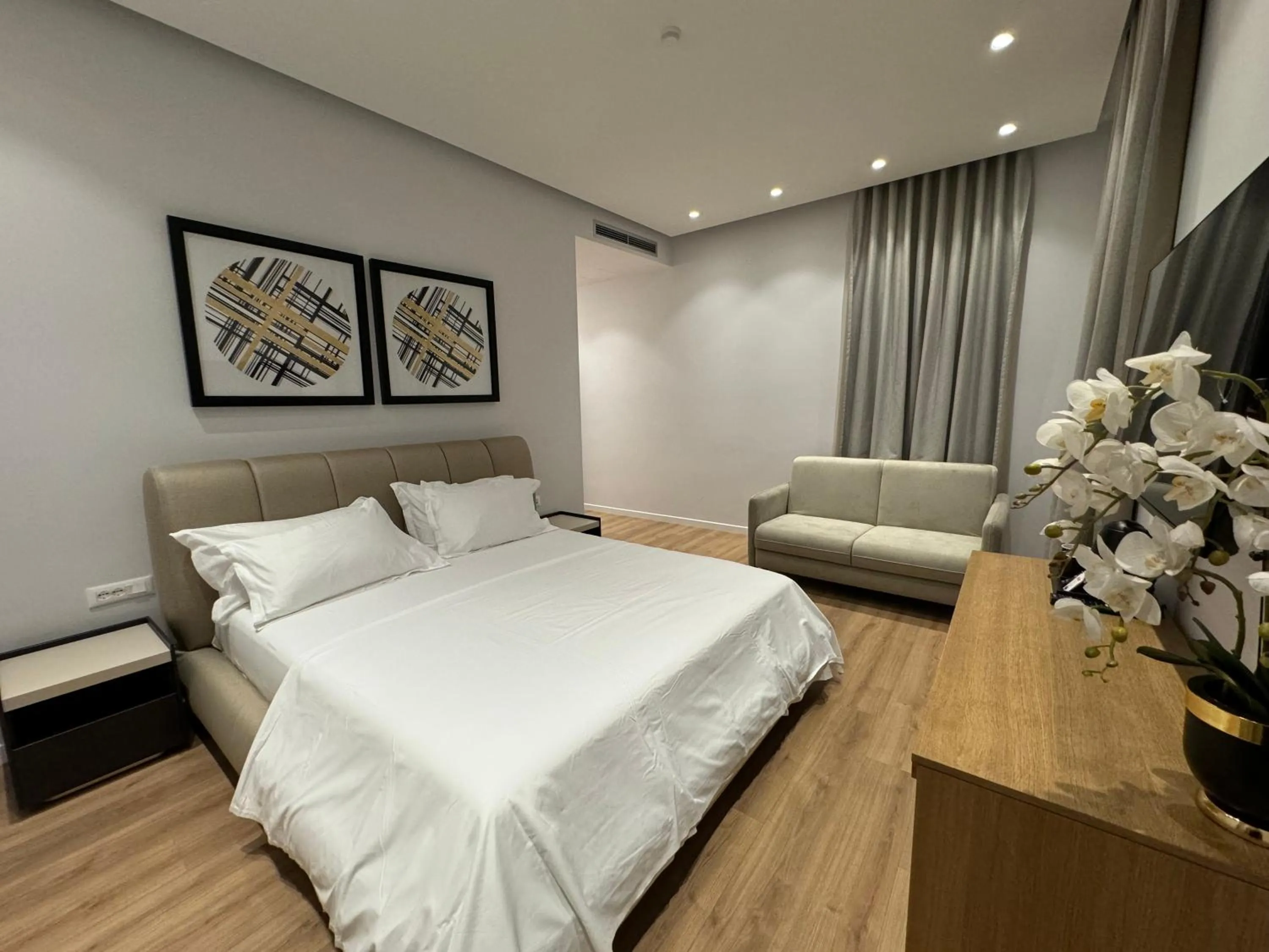 Bed in Hotel Vila Zeus