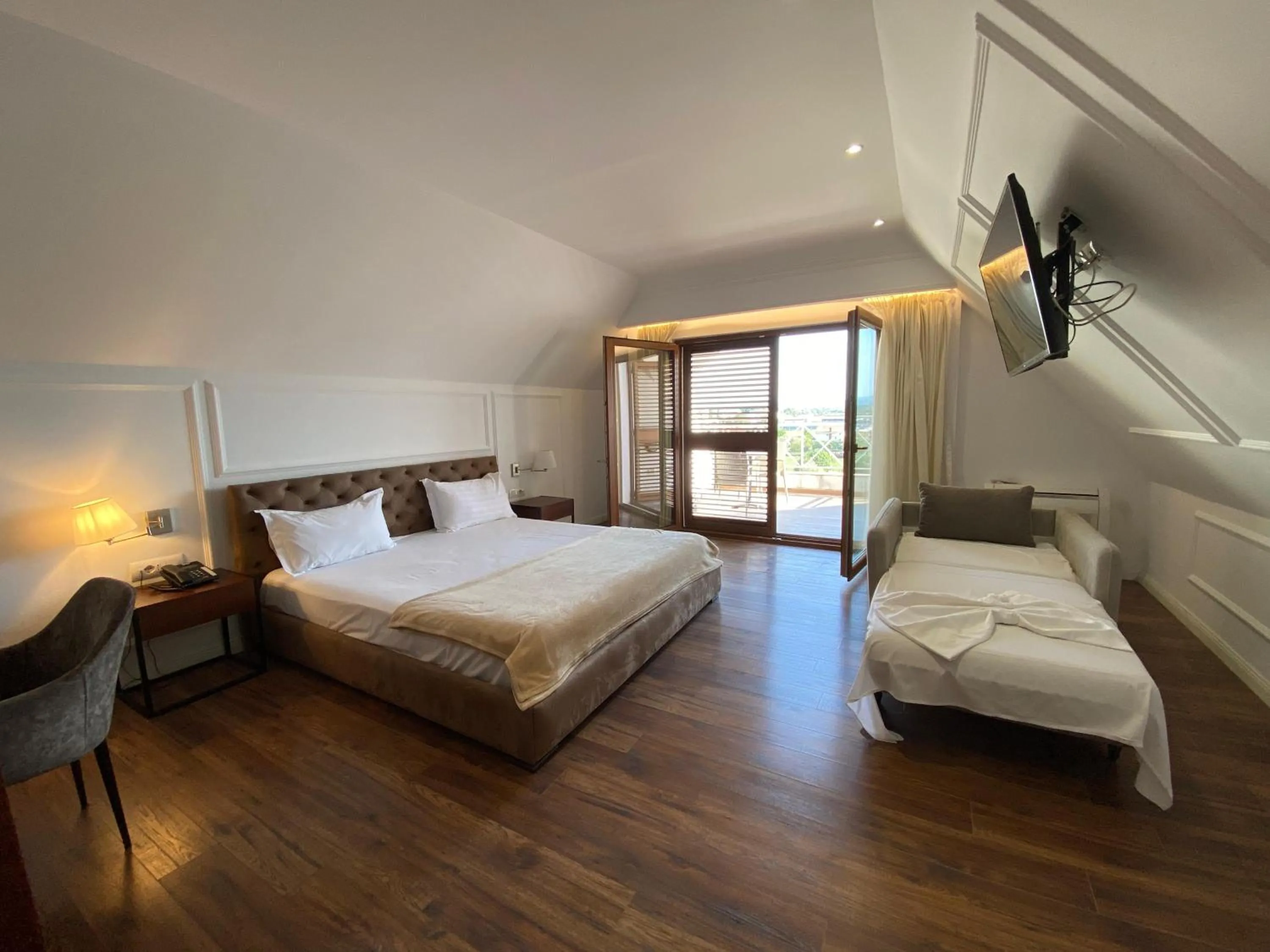 Bed in Hotel Vila Zeus