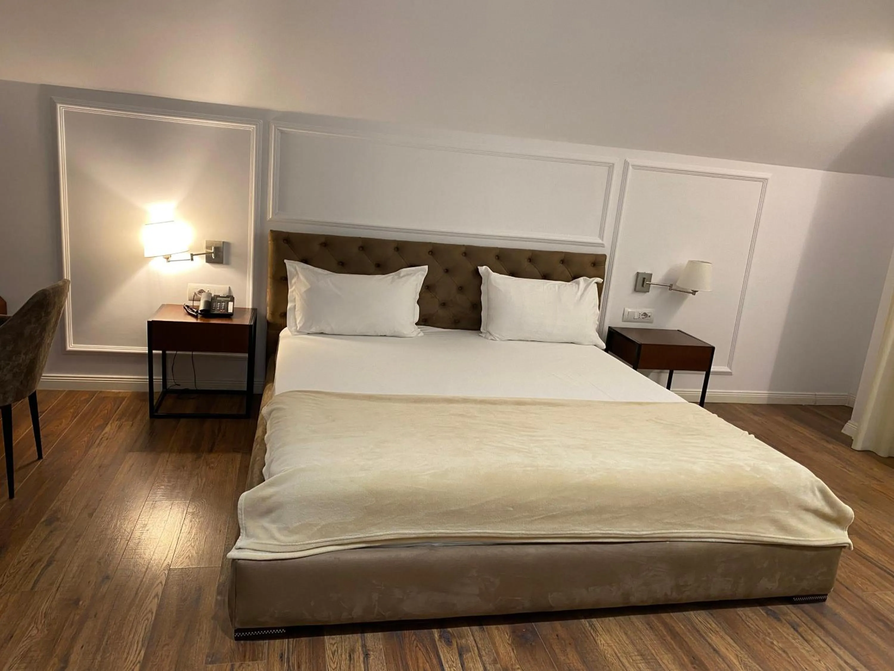 Bed in Hotel Vila Zeus