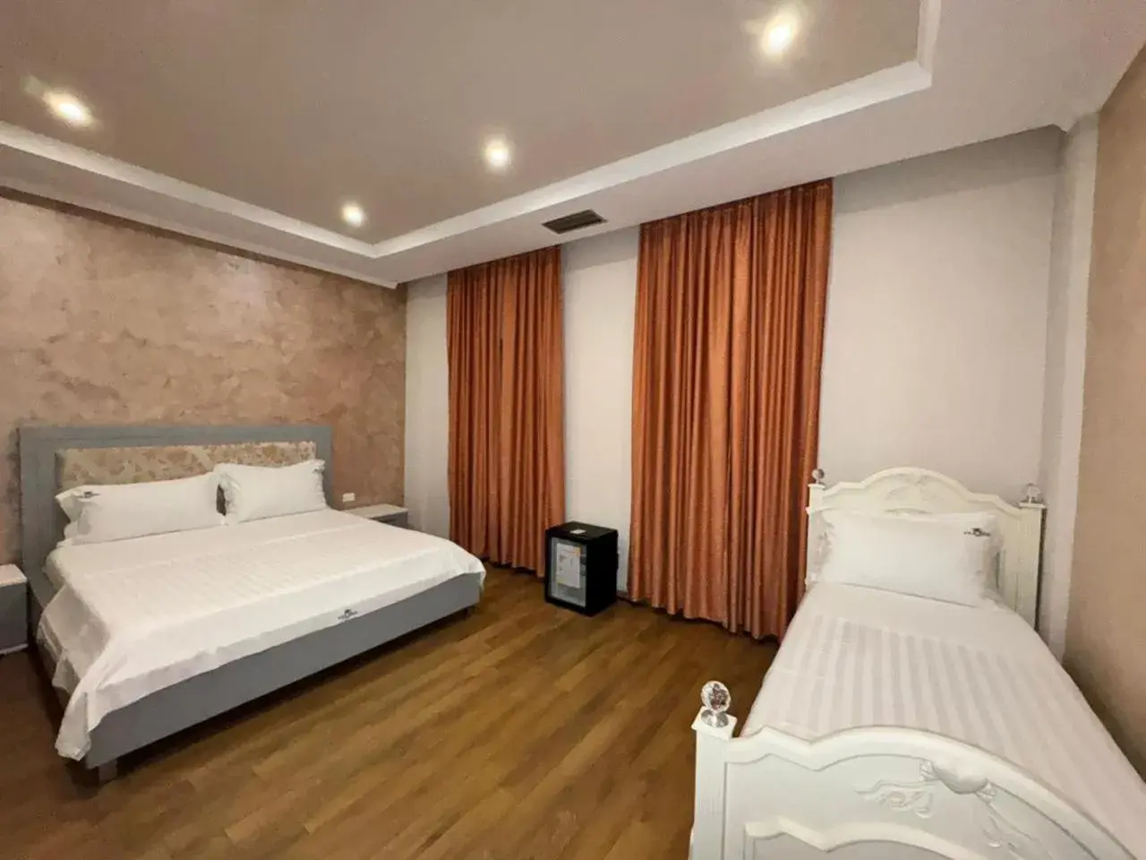 Bed in Hotel Vila Zeus Bed in Hotel Vila Zeus