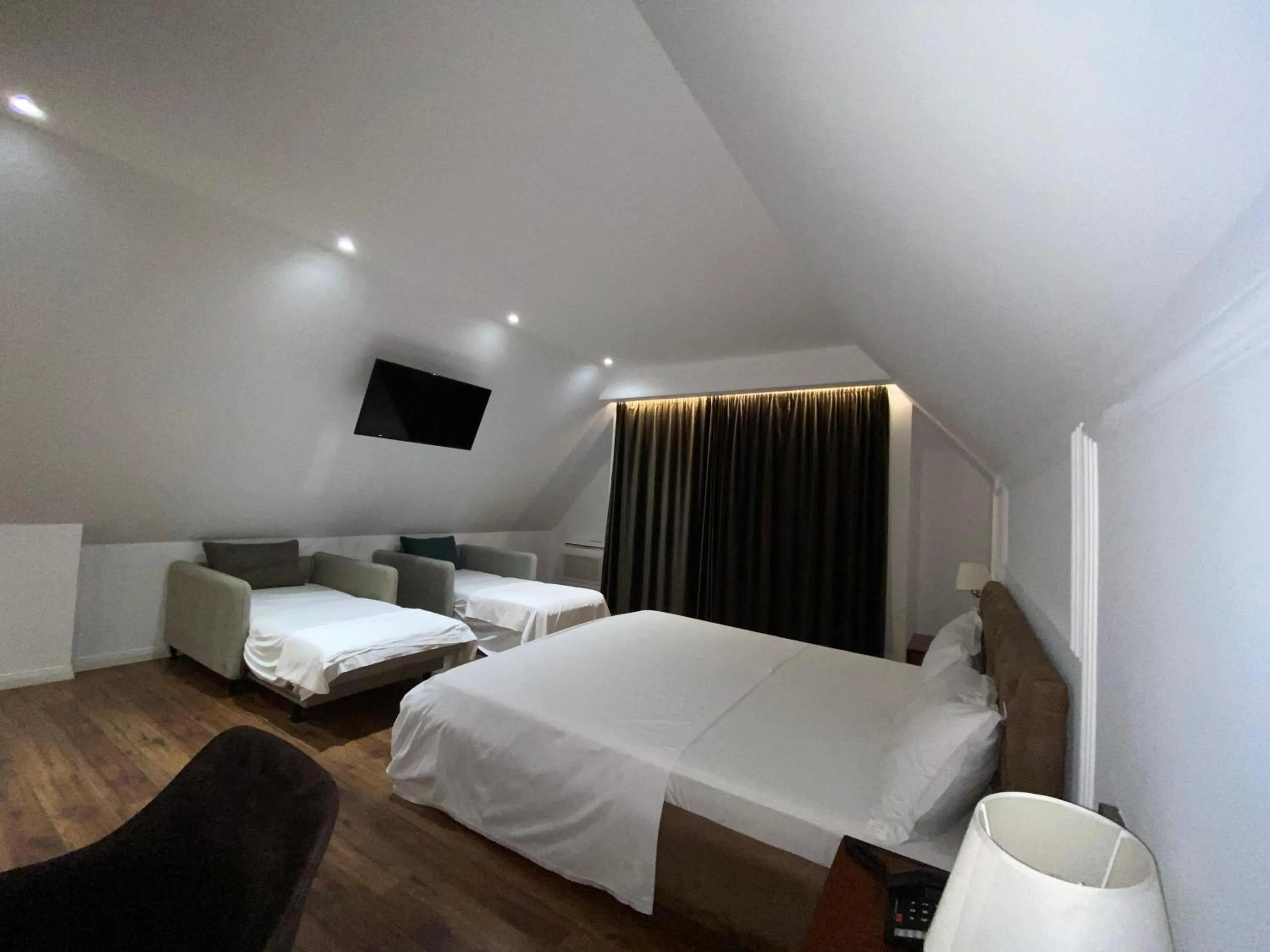 Bed in Hotel Vila Zeus