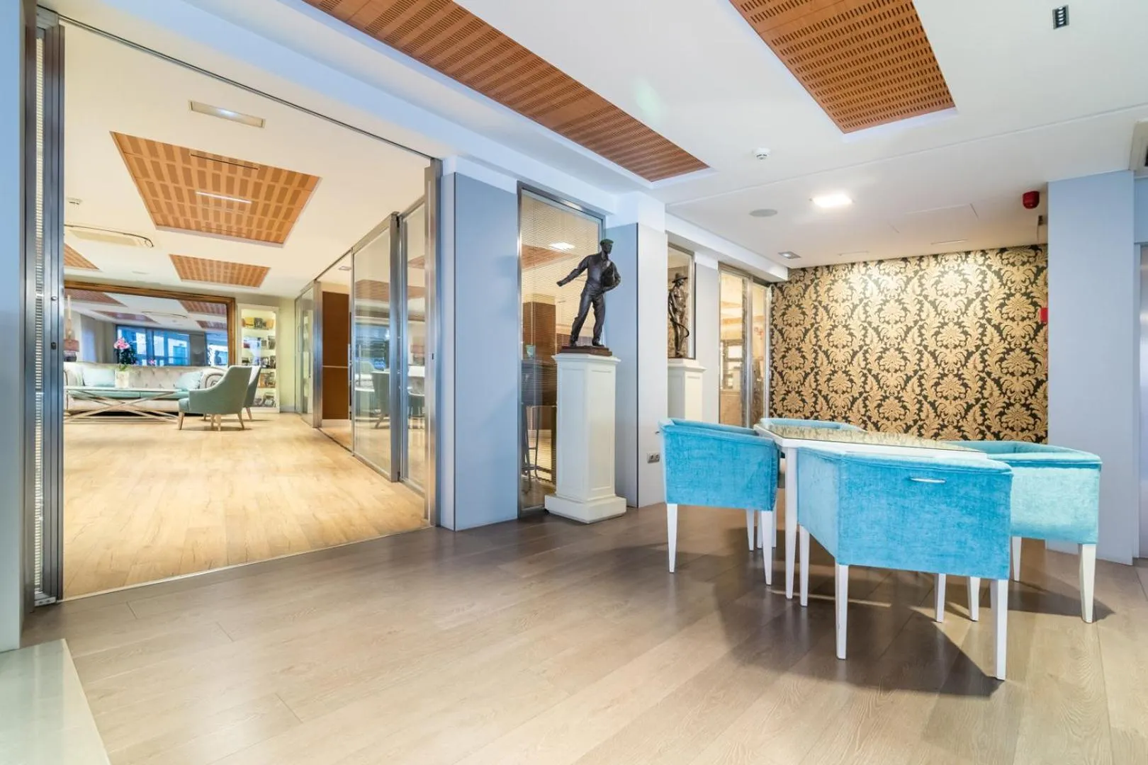 Lobby or reception in Hotel Selu