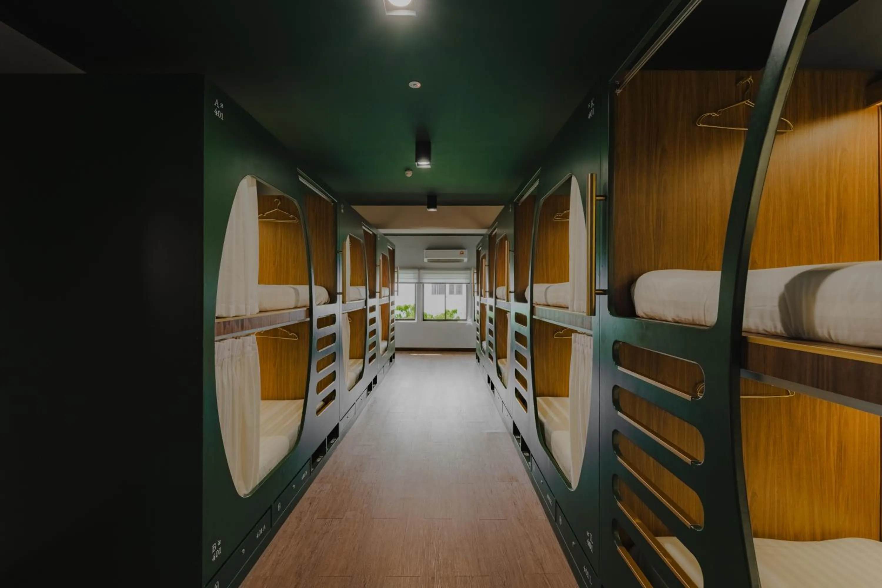 bunk bed in Signel Poshtel, the Rare Gem of North Borneo