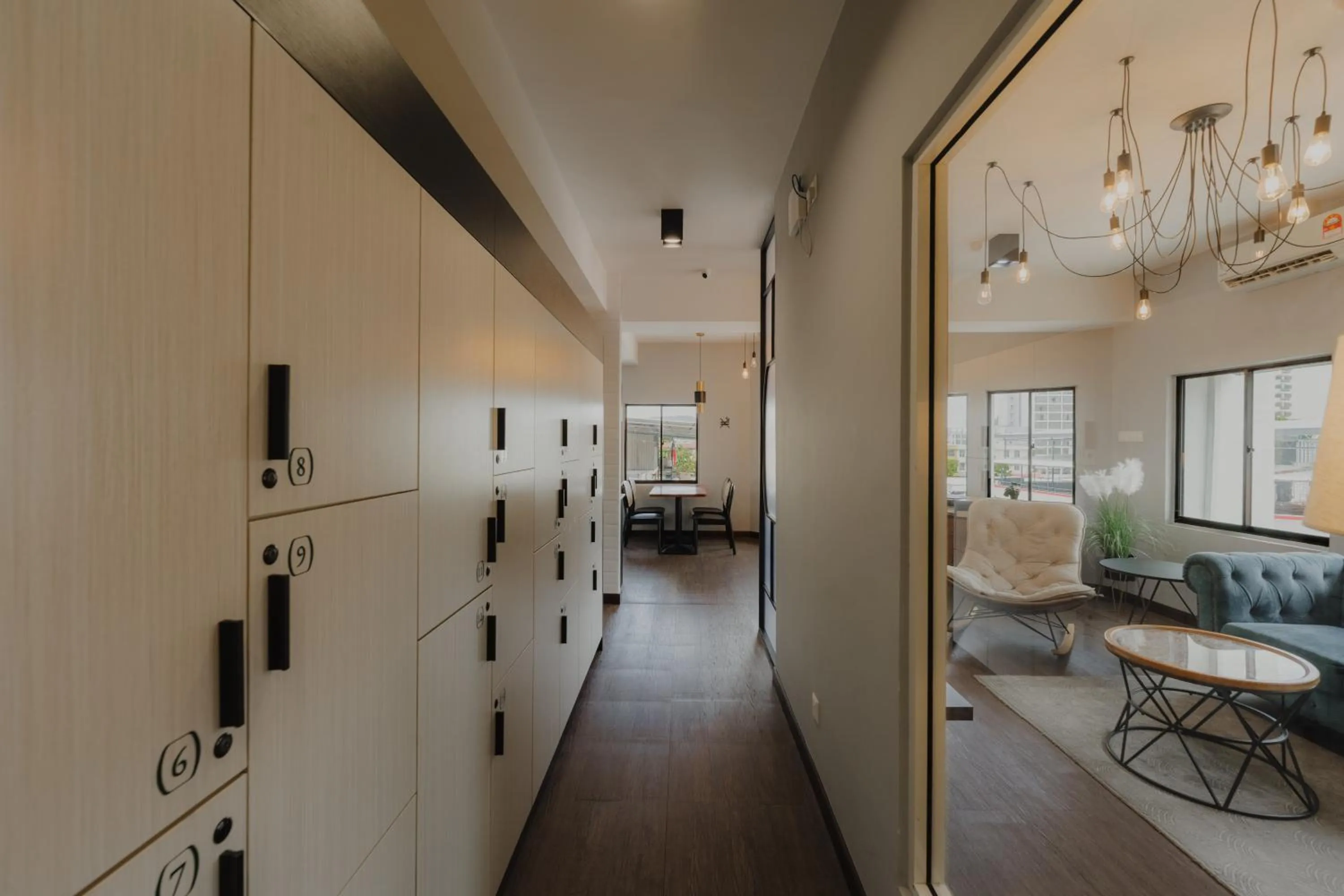 locker in Signel Poshtel, the Rare Gem of North Borneo