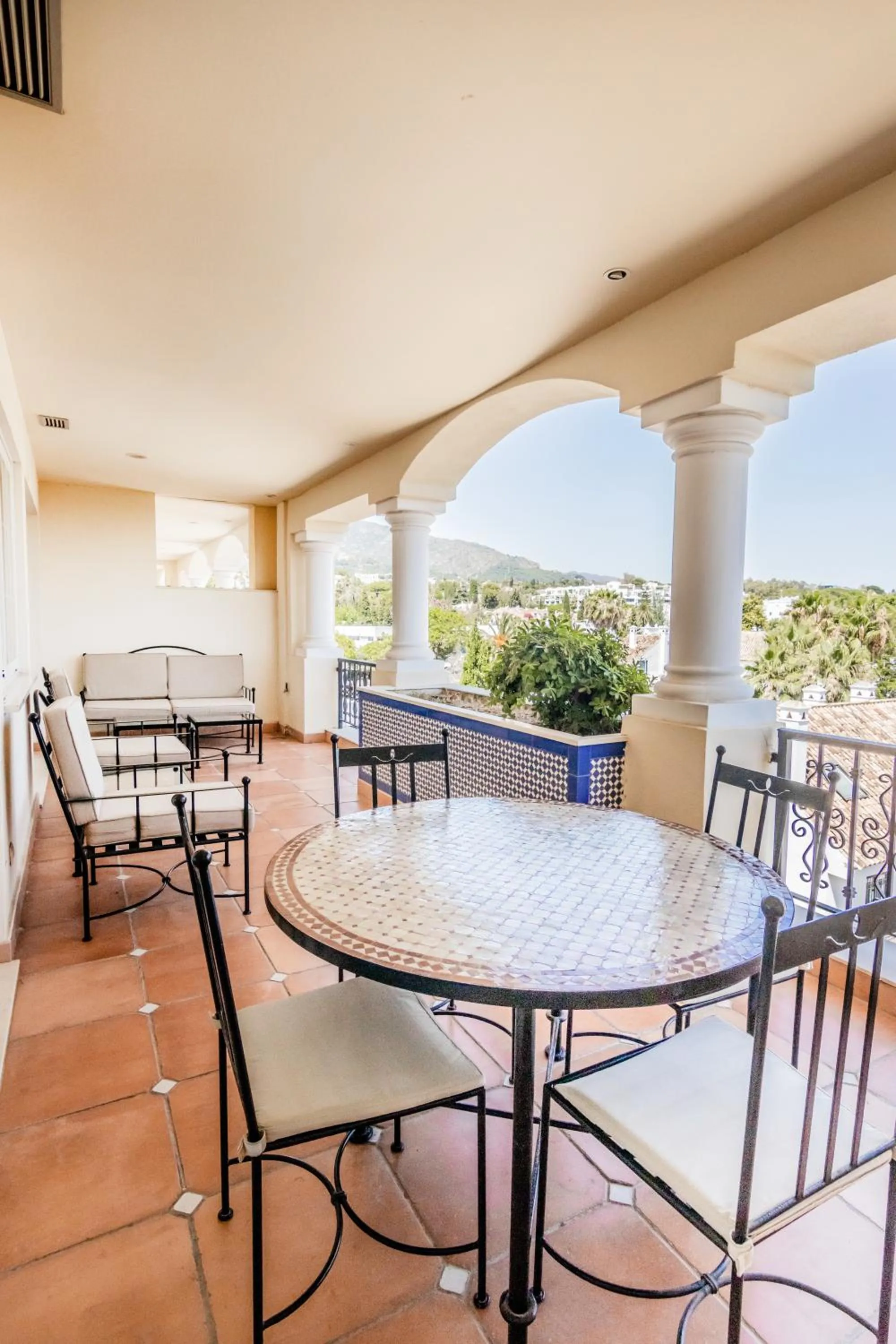 Balcony/Terrace in Guadalpin Suites