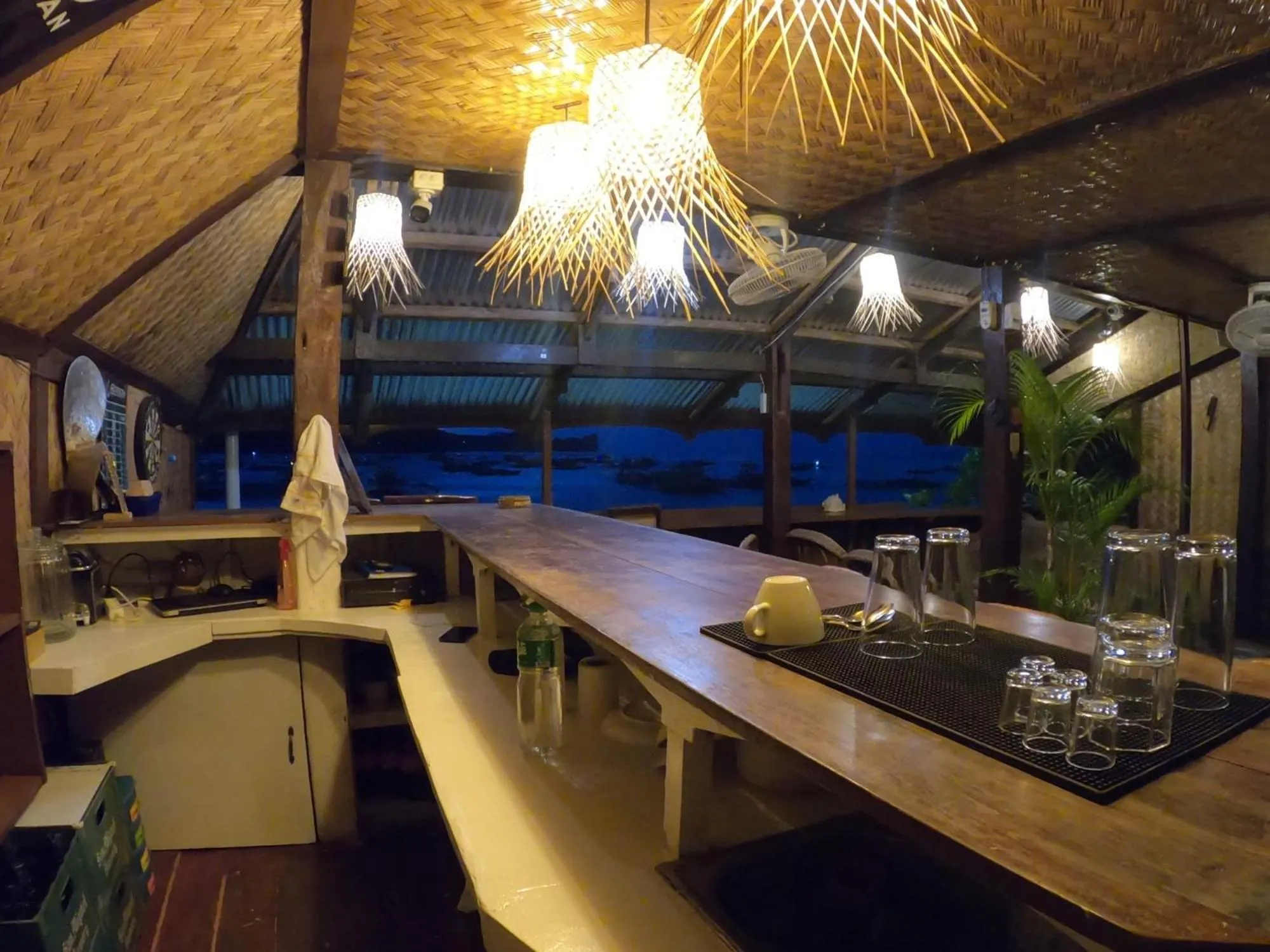Lounge or bar in Bangka Hostels