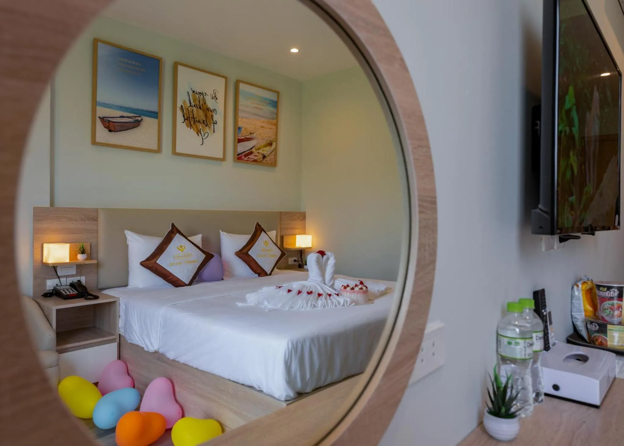 Bedroom, Bed in Hanvet Hotel Phu Quoc