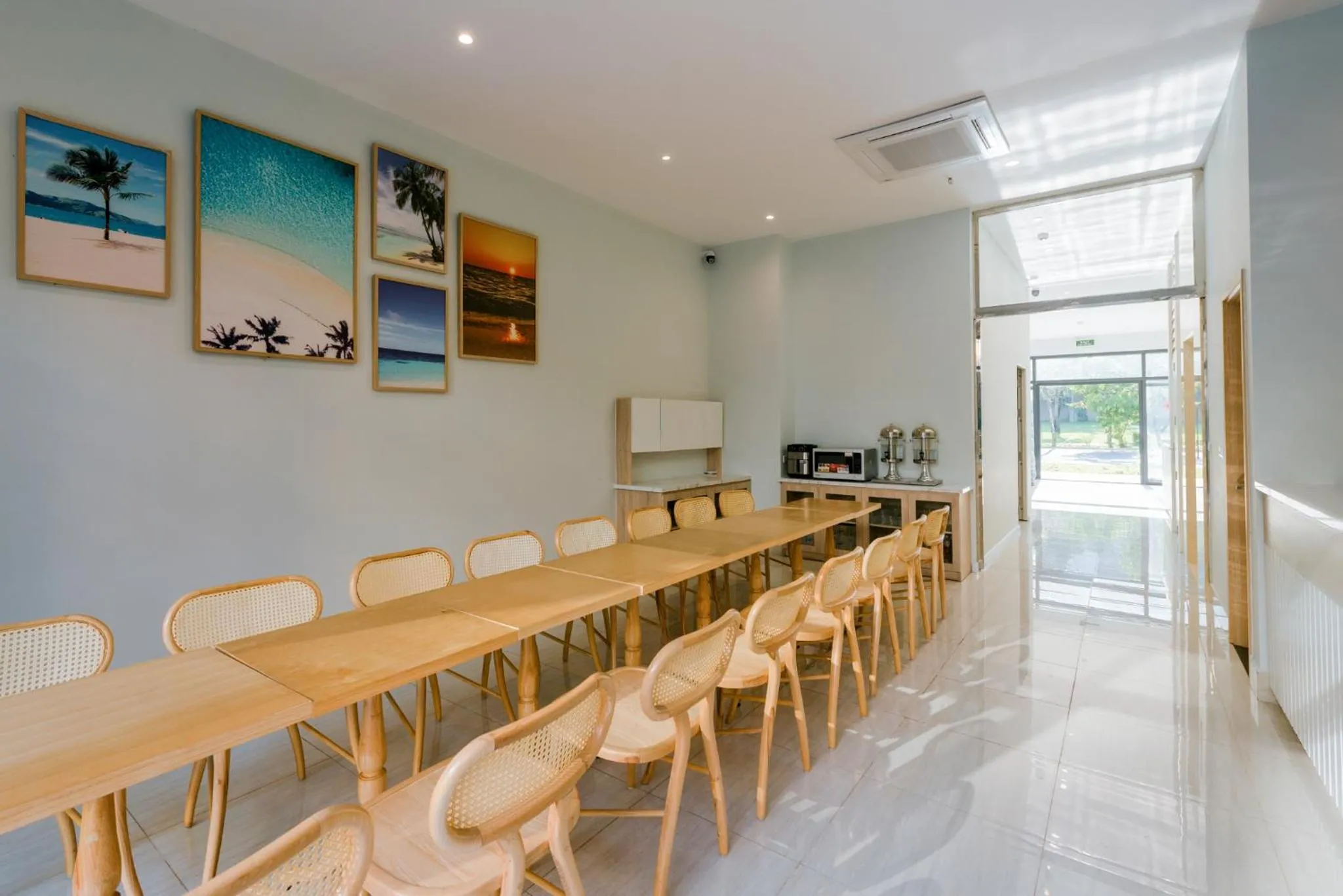 Seating area in Hanvet Hotel Phu Quoc