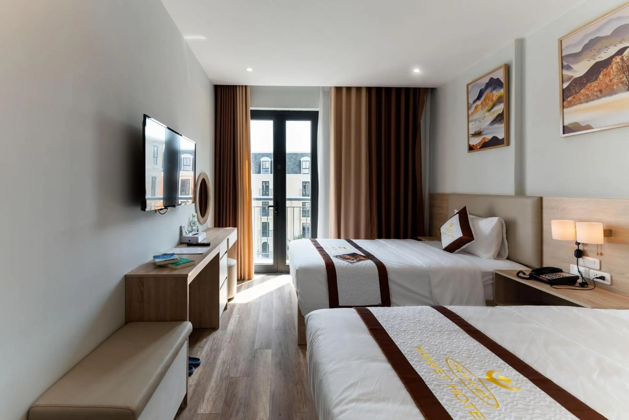 Bedroom, Bed in Hanvet Hotel Phu Quoc