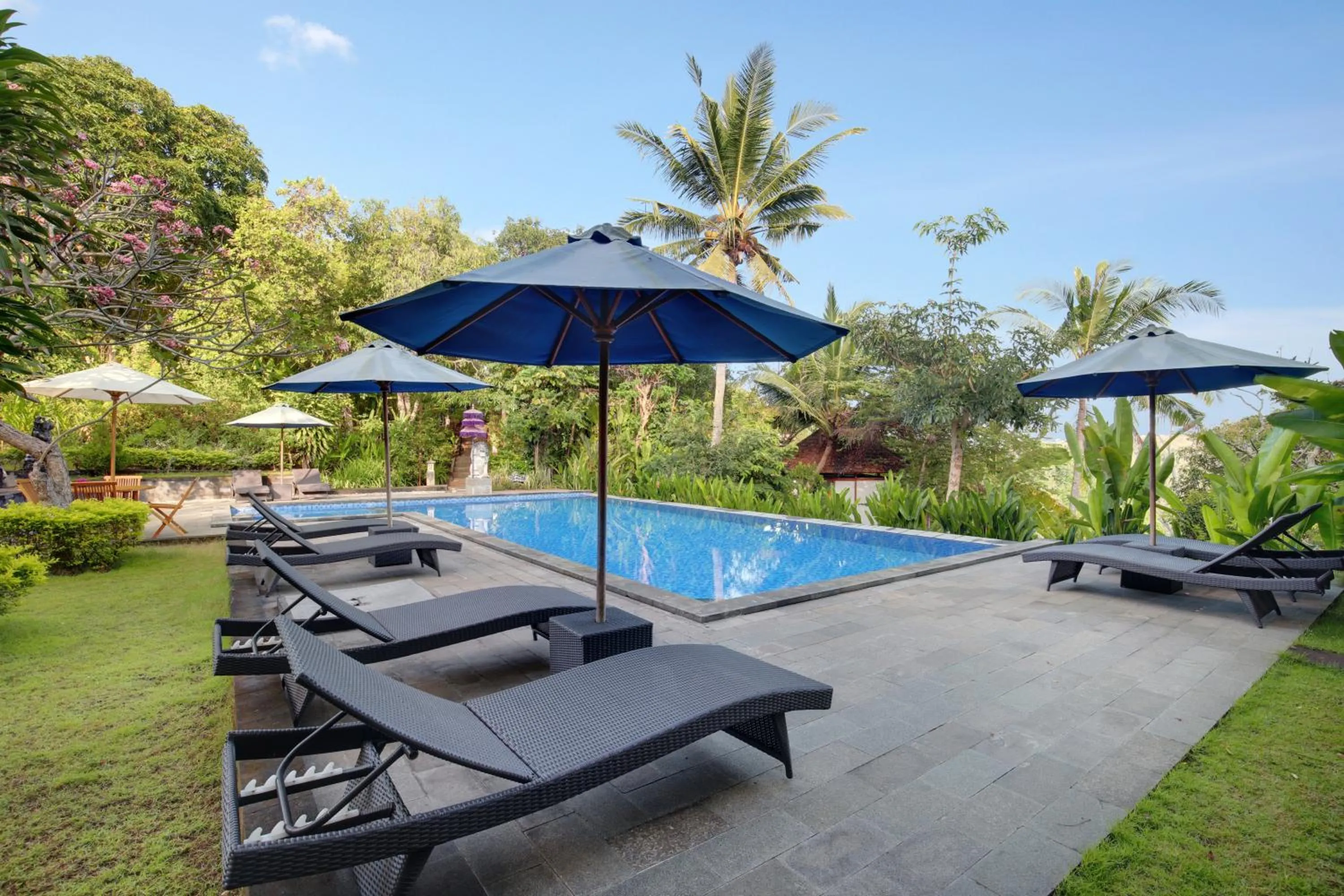 Garden view in BB Resort Villa and Spa