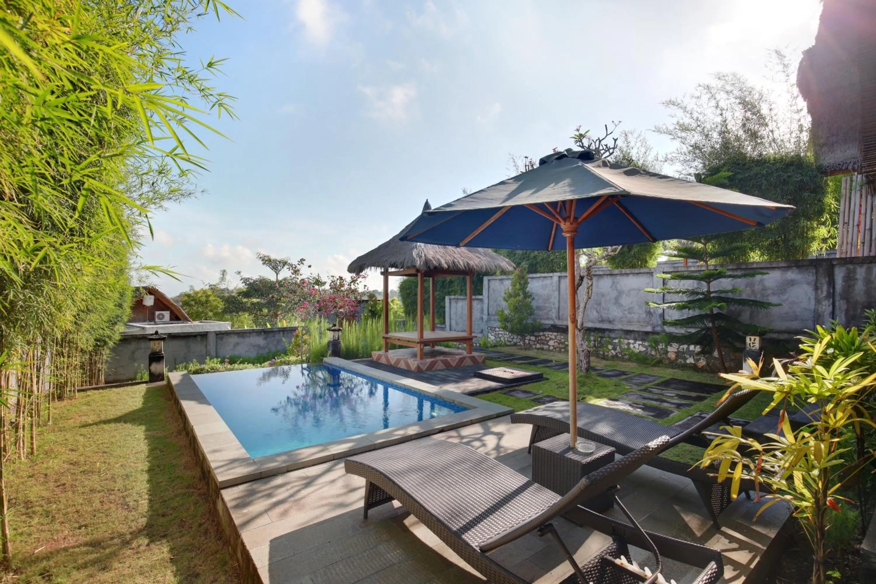 Pool view in BB Resort Villa and Spa