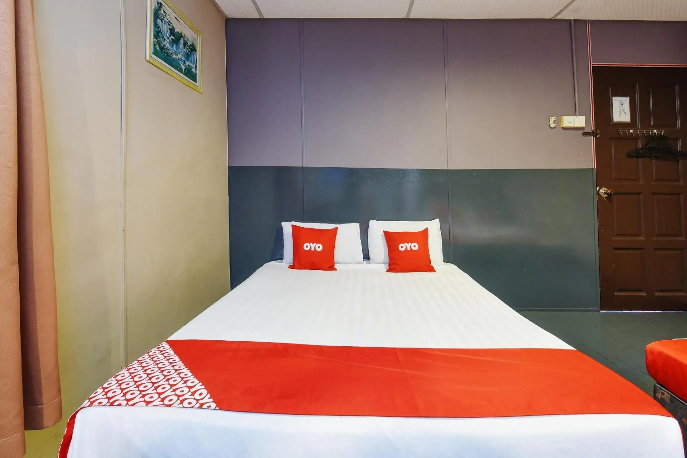 Bedroom, Bed in Hotel O Pulau Ketam Inn Bedroom, Bed in Hotel O Pulau Ketam Inn