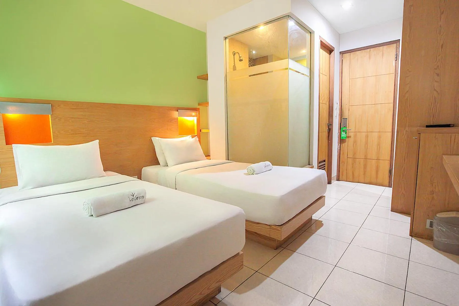 Bed in LeGreen Suite Poso