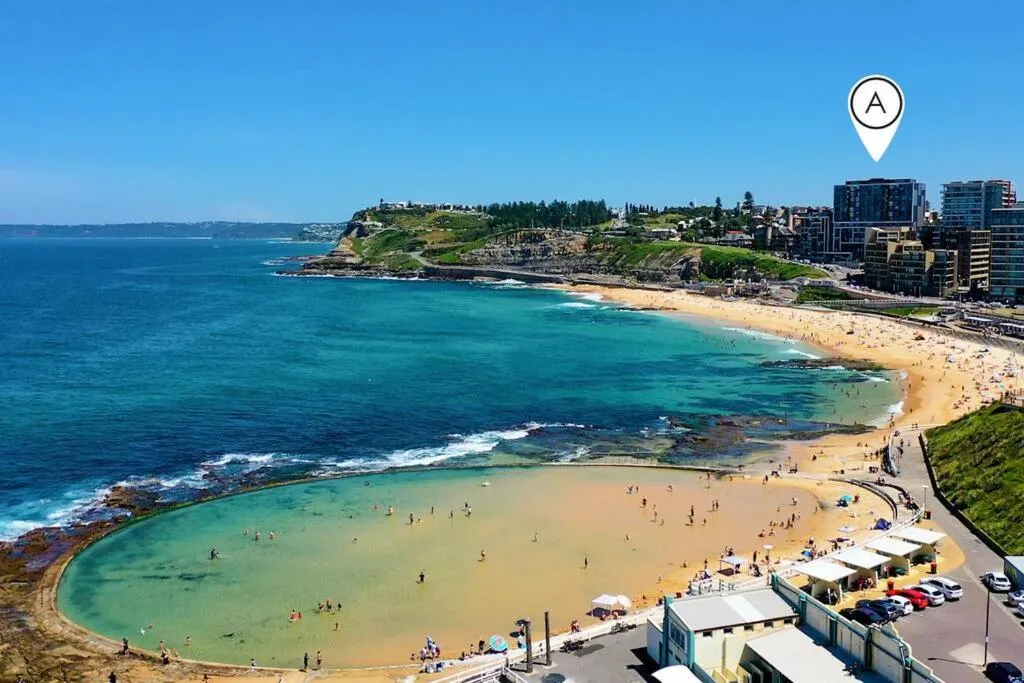 Sea view in Arena Newcastle Beach