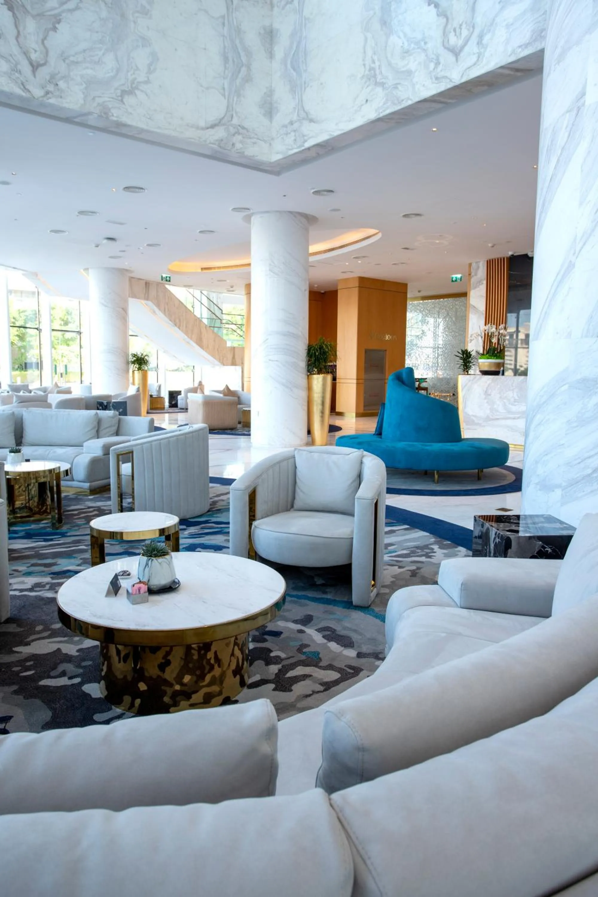 Lobby or reception in Century Marina Hotel - Lusail
