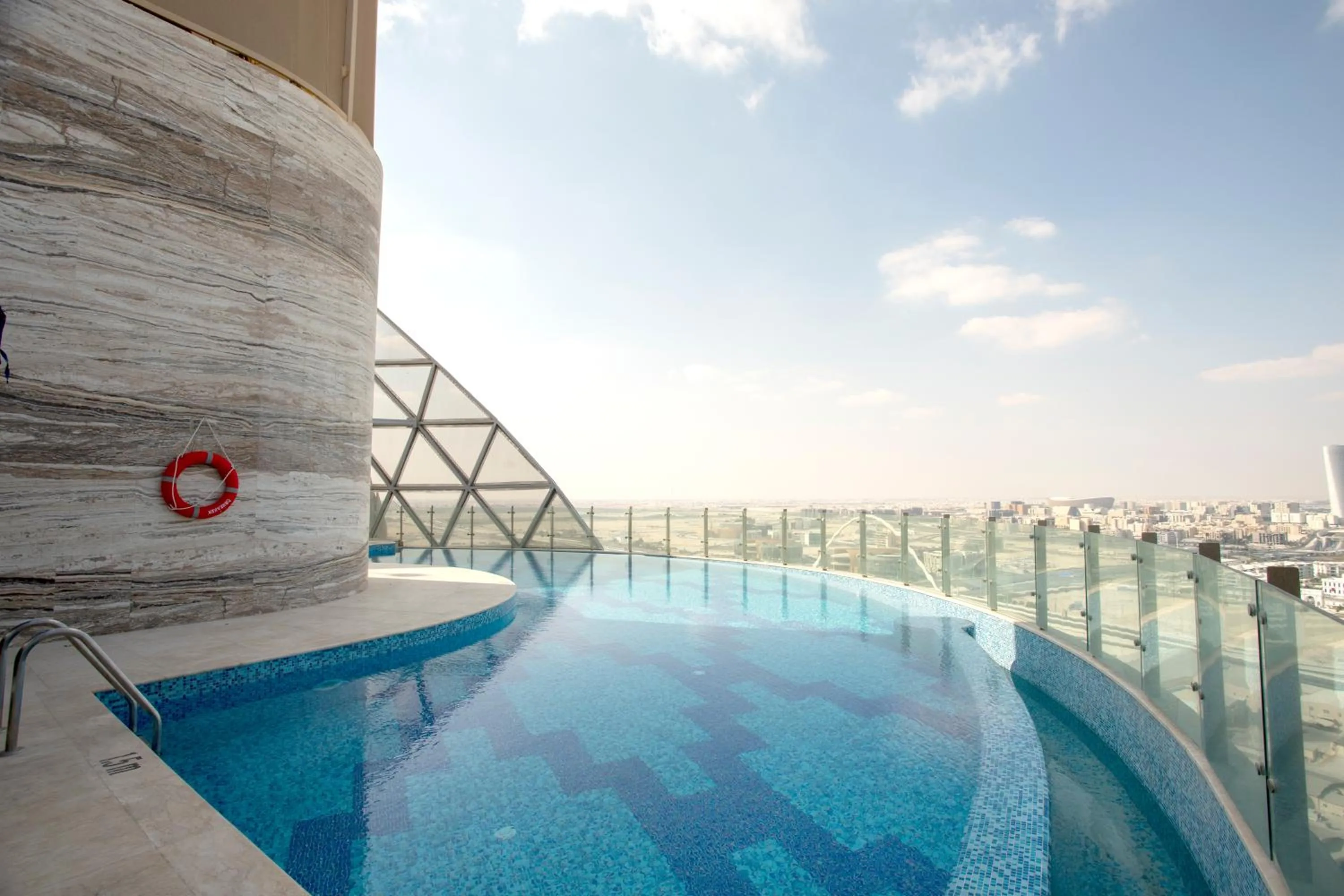 Swimming pool in Century Marina Hotel - Lusail