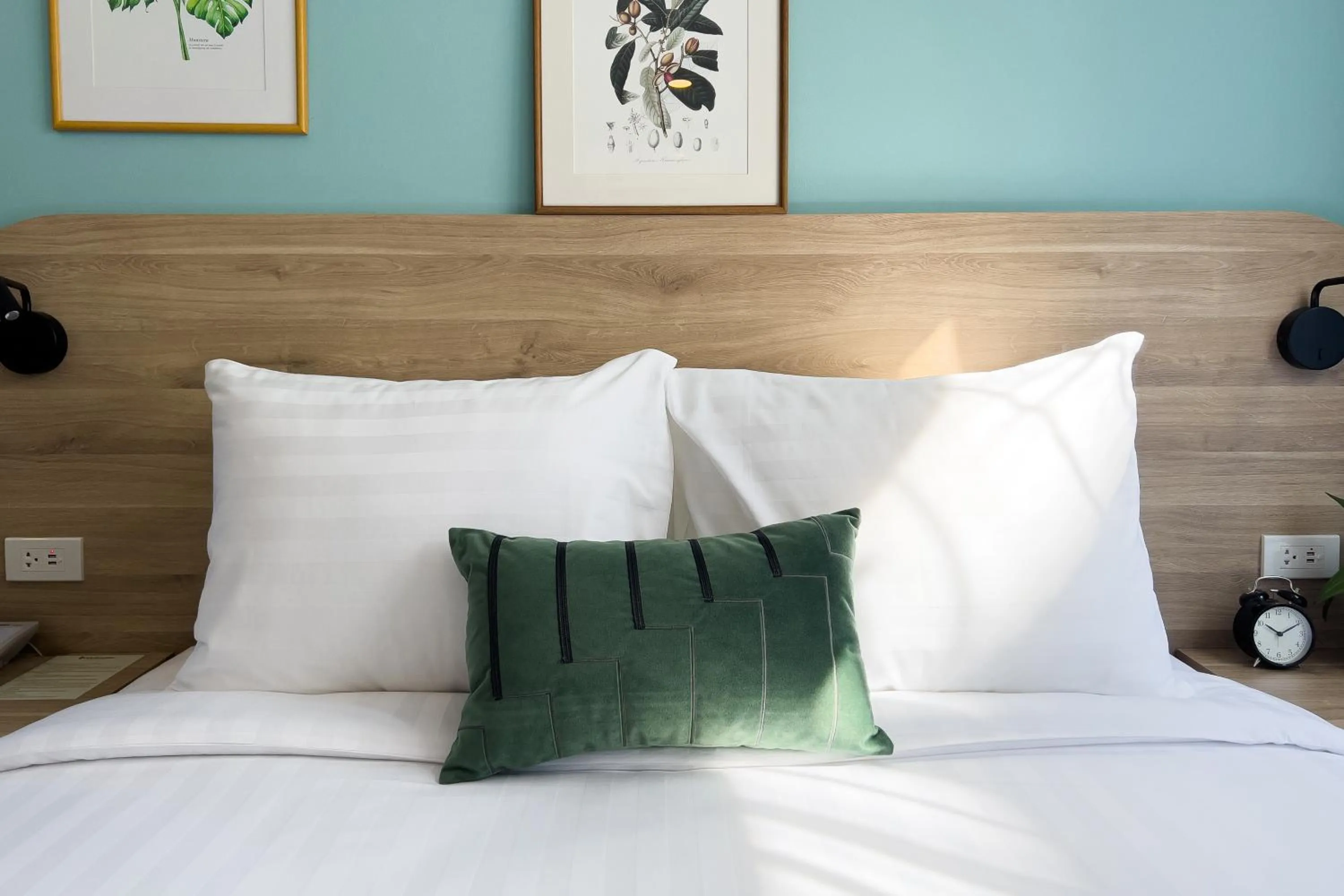 Bed in Wellness Stay & Hotel Sukhumvit 107