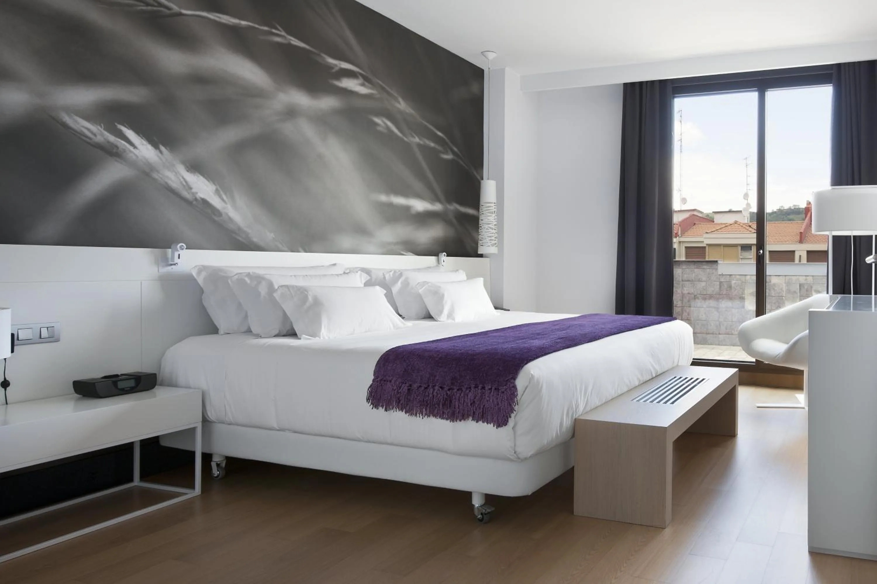 Bedroom, Bed in NH Collection Villa de Bilbao