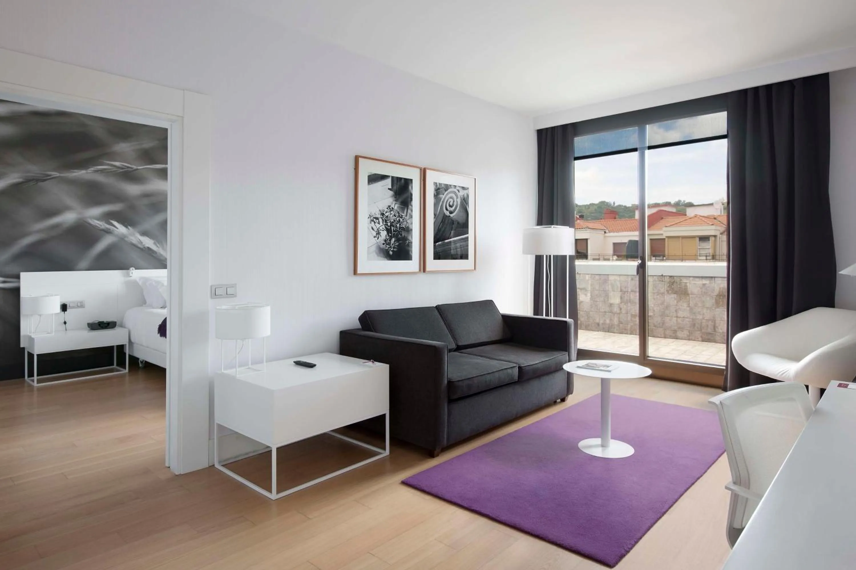 Bedroom in NH Collection Villa de Bilbao