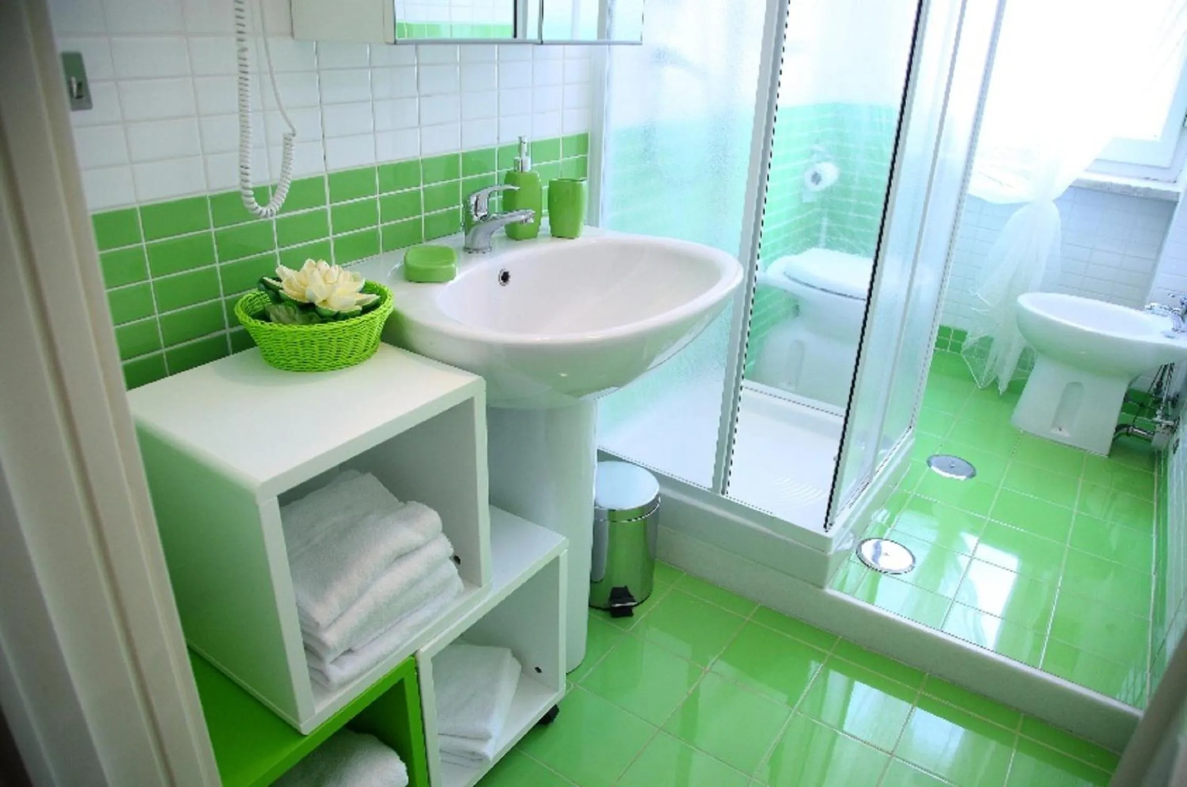 Shower in B&B Sul Corso