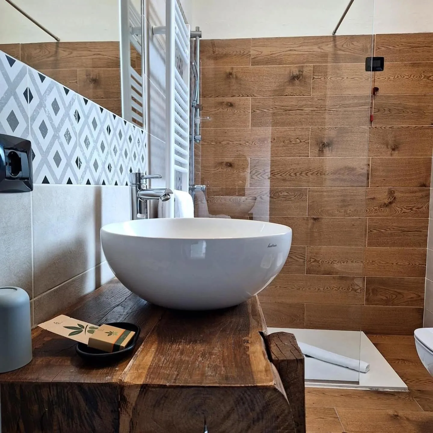 Bathroom in Cascina Mora Bassa