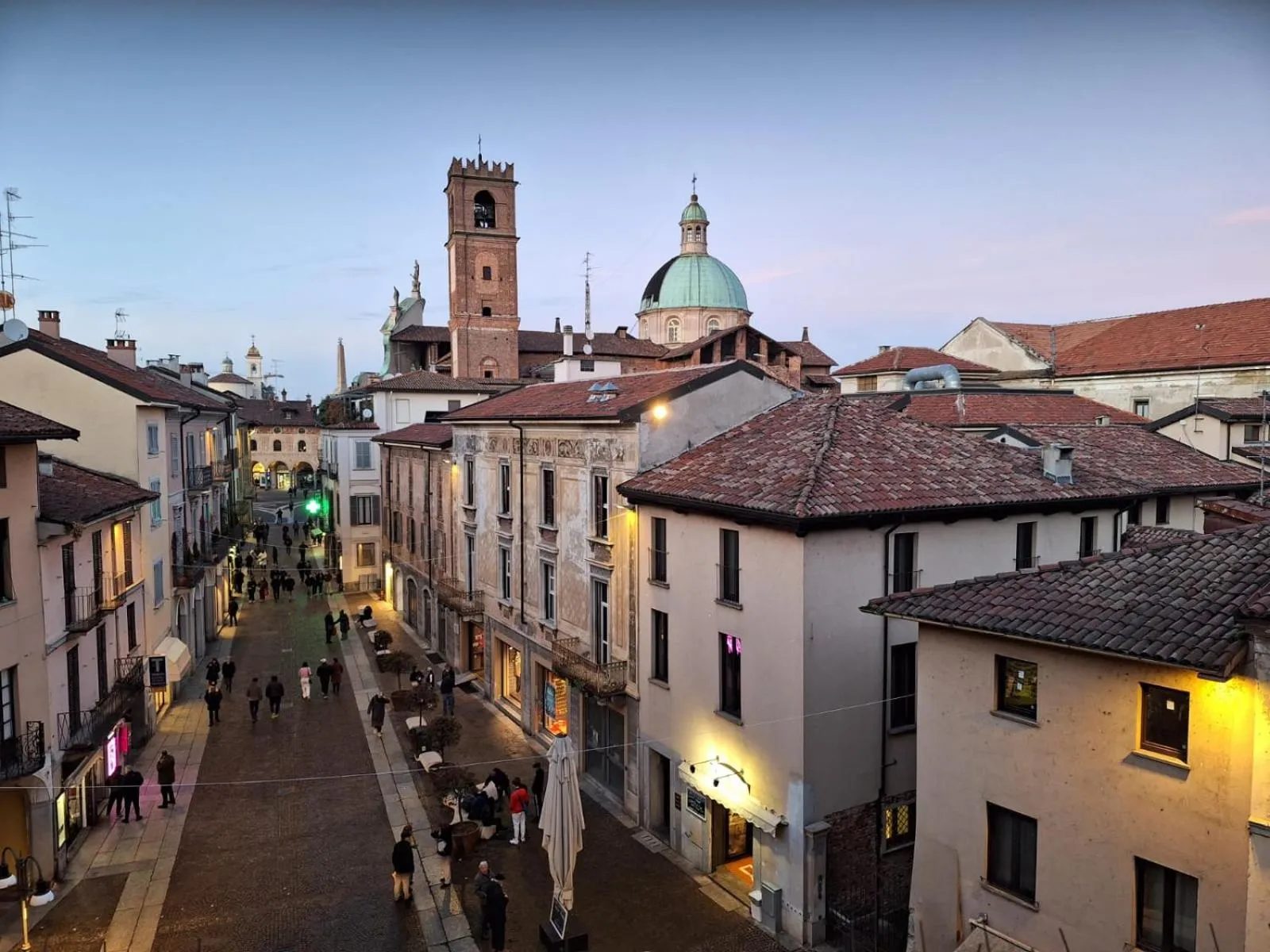 City view in Cascina Mora Bassa