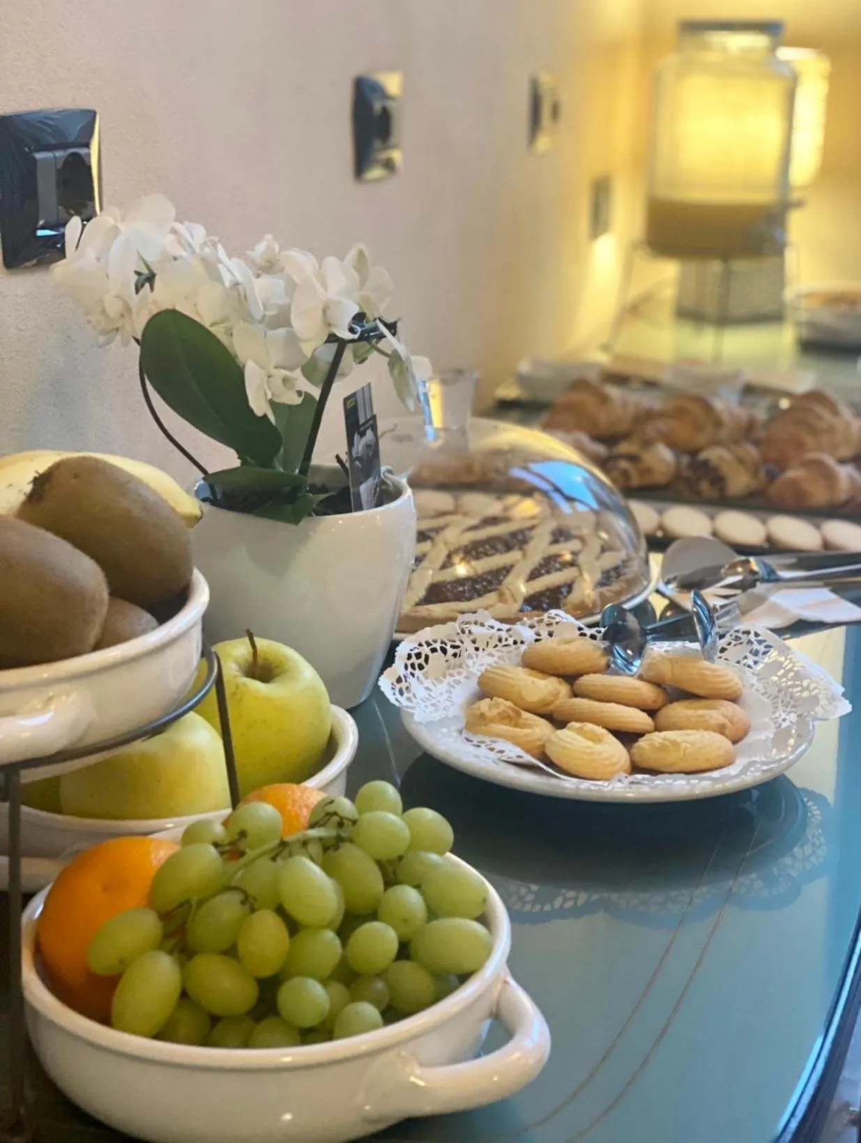 Food and drinks in Cascina Mora Bassa