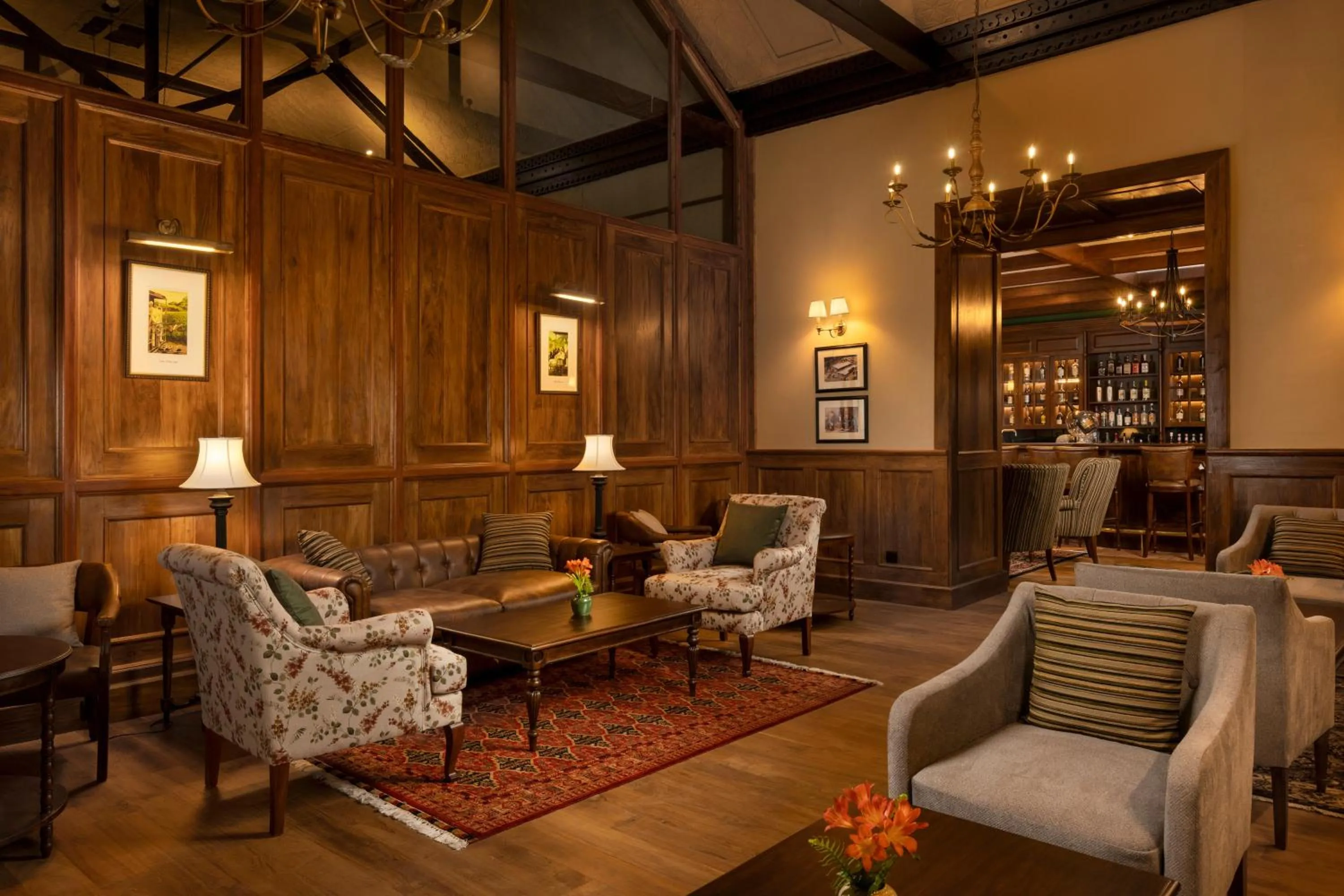 Lounge or bar in The Hill Club