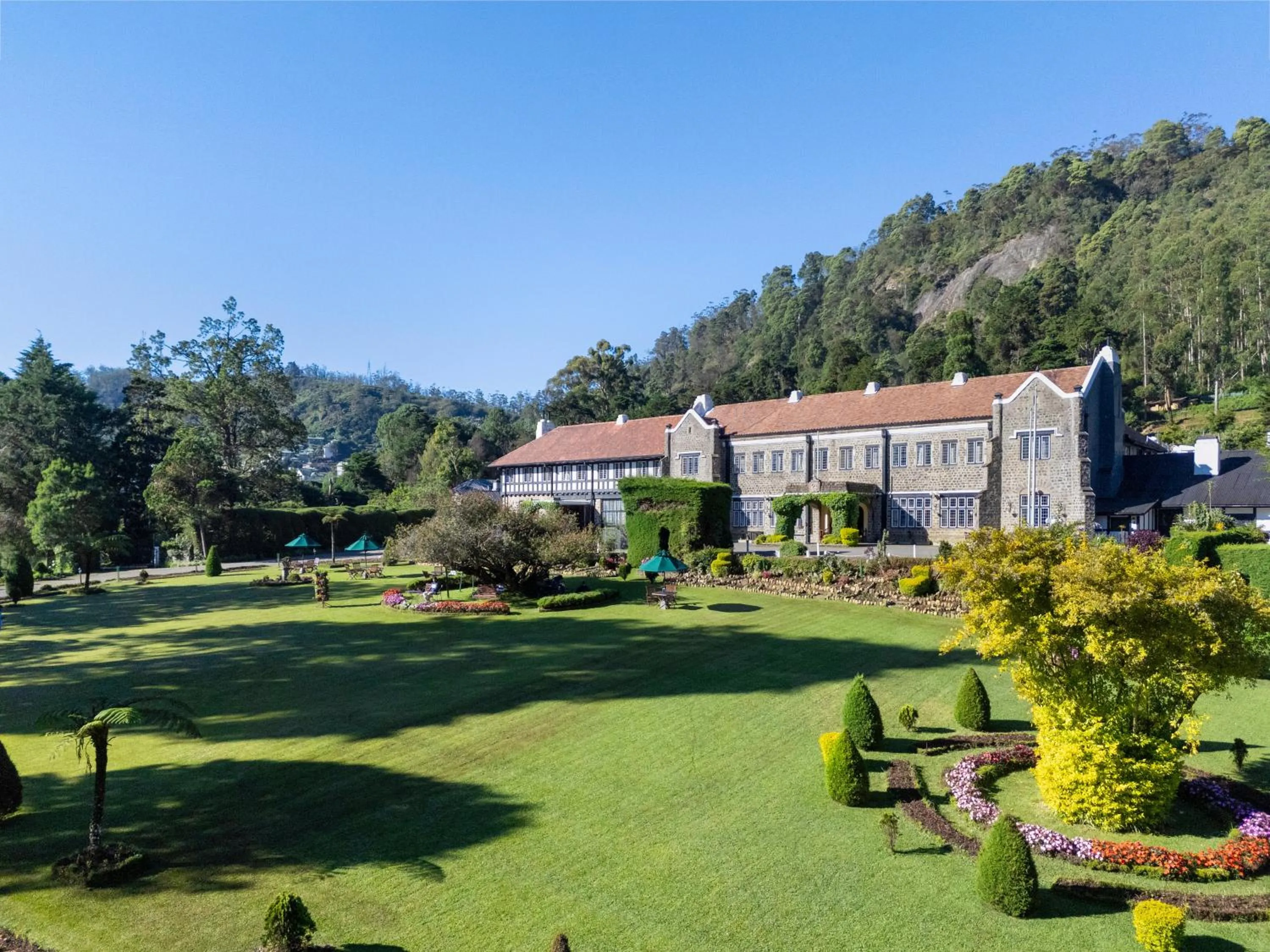 Garden in The Hill Club