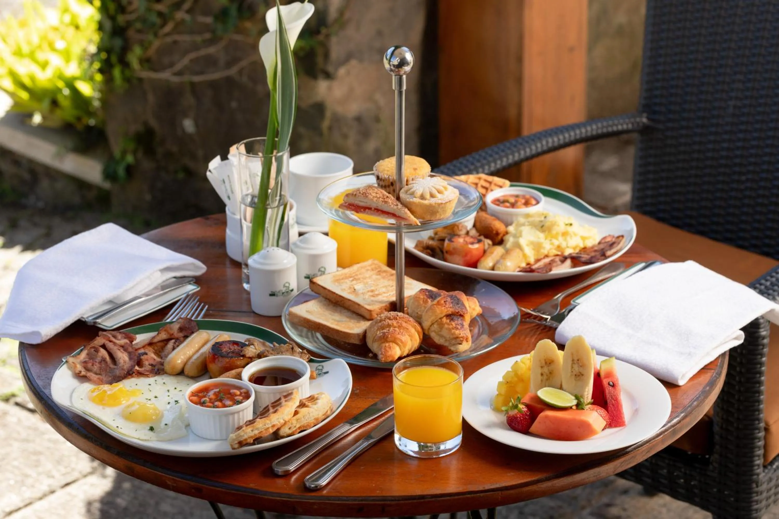 Food in The Hill Club