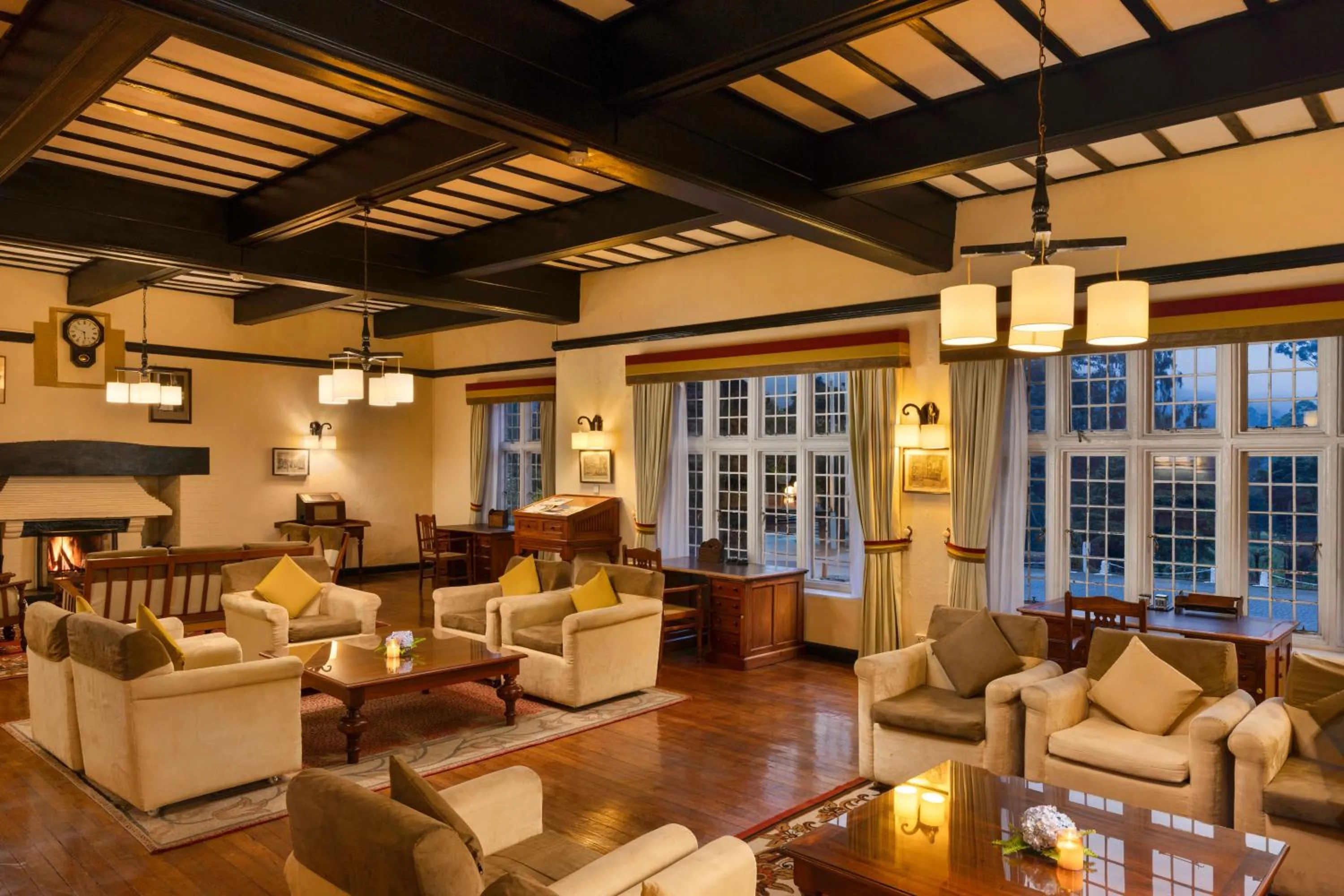 Seating area in The Hill Club