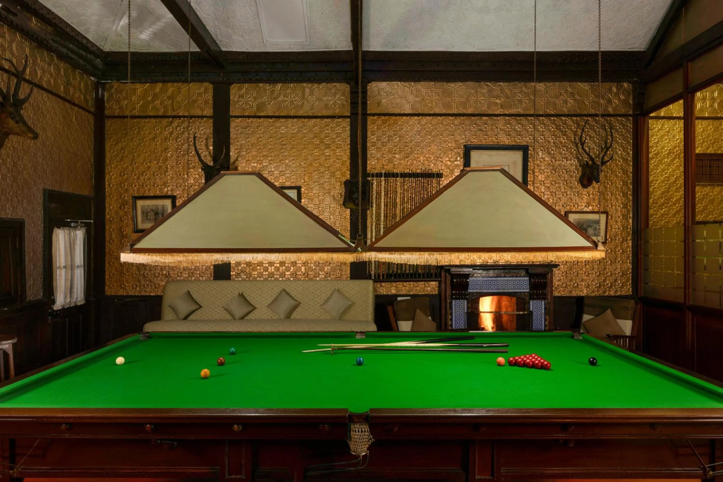 Billiard in The Hill Club
