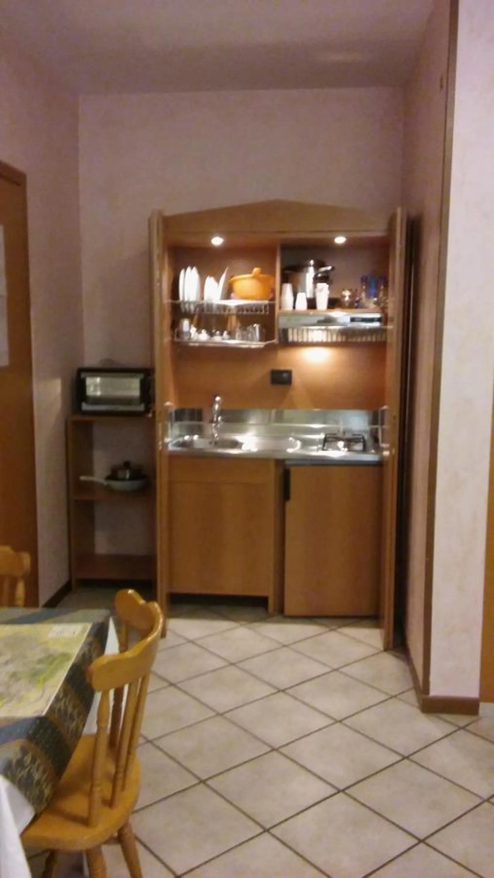 Kitchen or kitchenette in Parco Sogni d'Oro