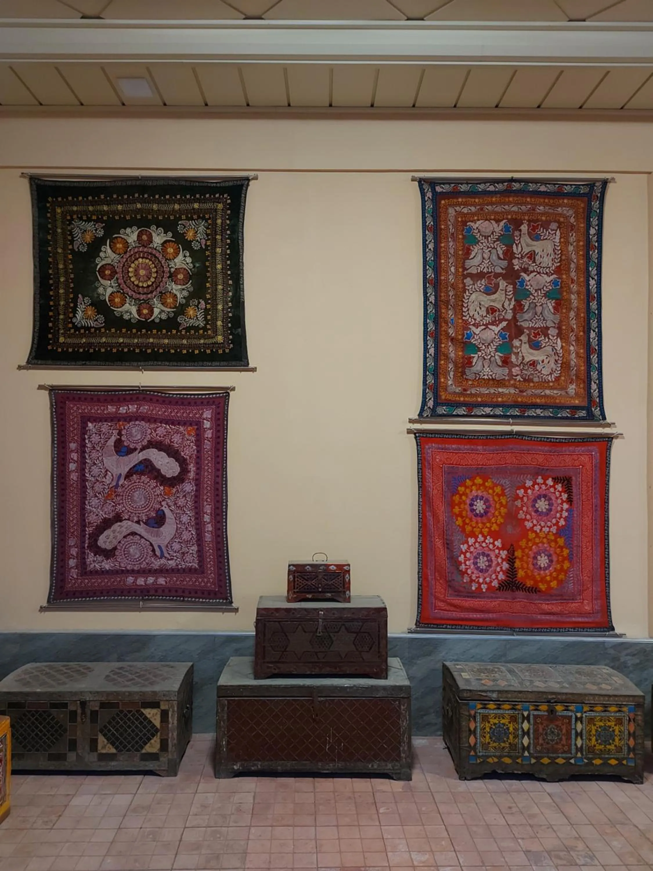 Inner courtyard view in MUSAVVIR