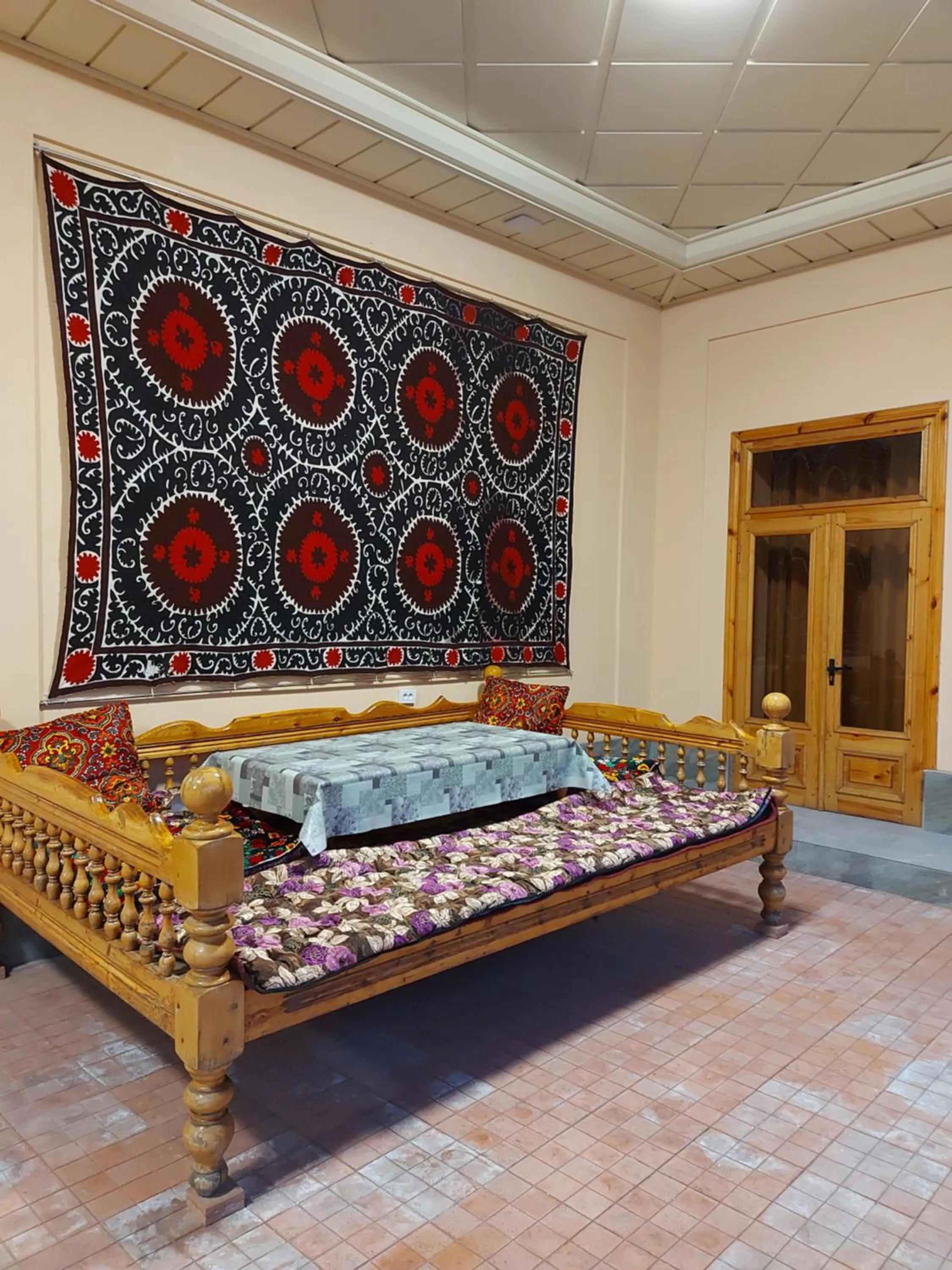 Inner courtyard view in MUSAVVIR