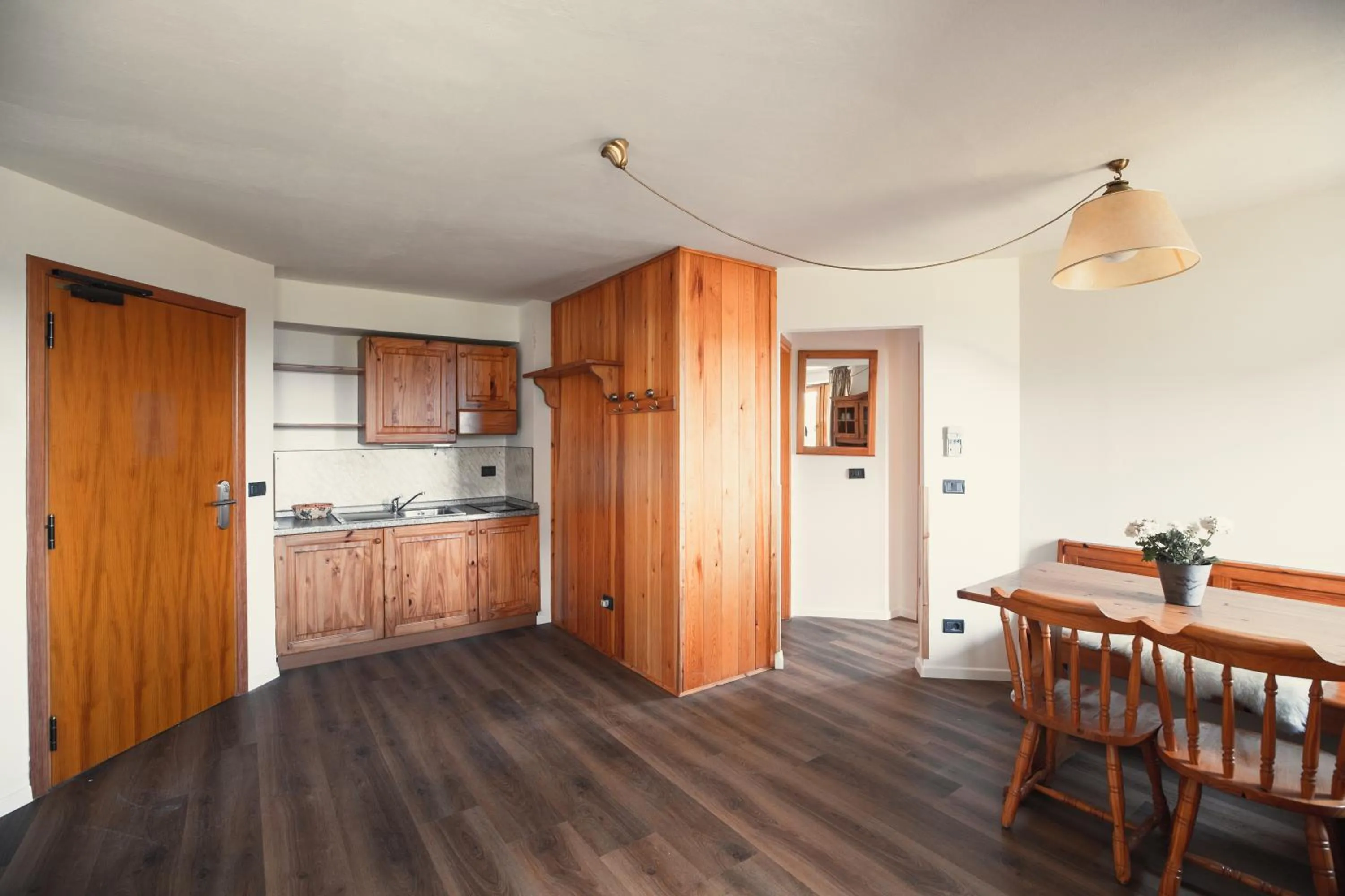 Kitchen or kitchenette in PLOSE Parkhotel & Residence