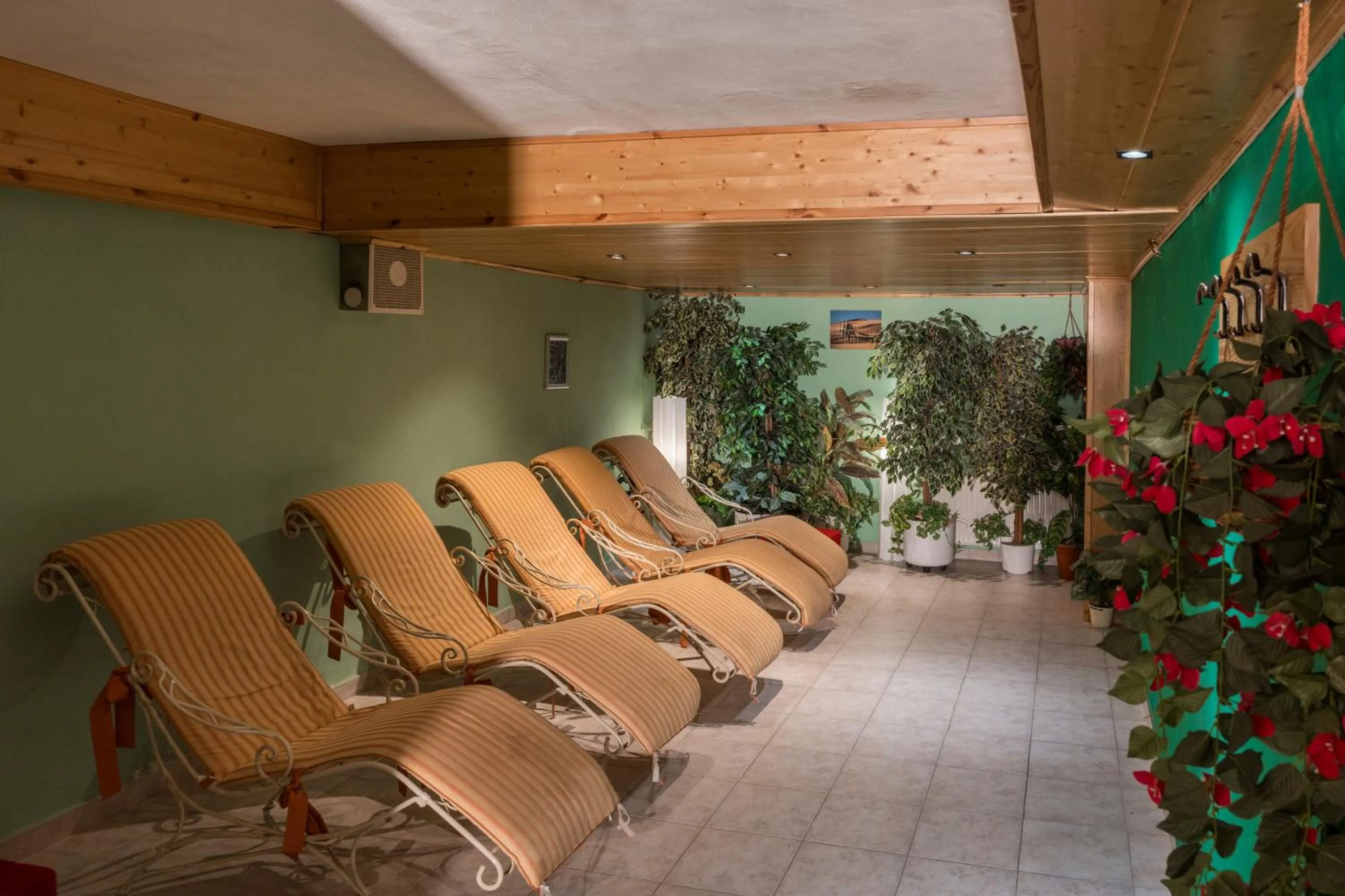 Sauna in PLOSE Parkhotel & Residence