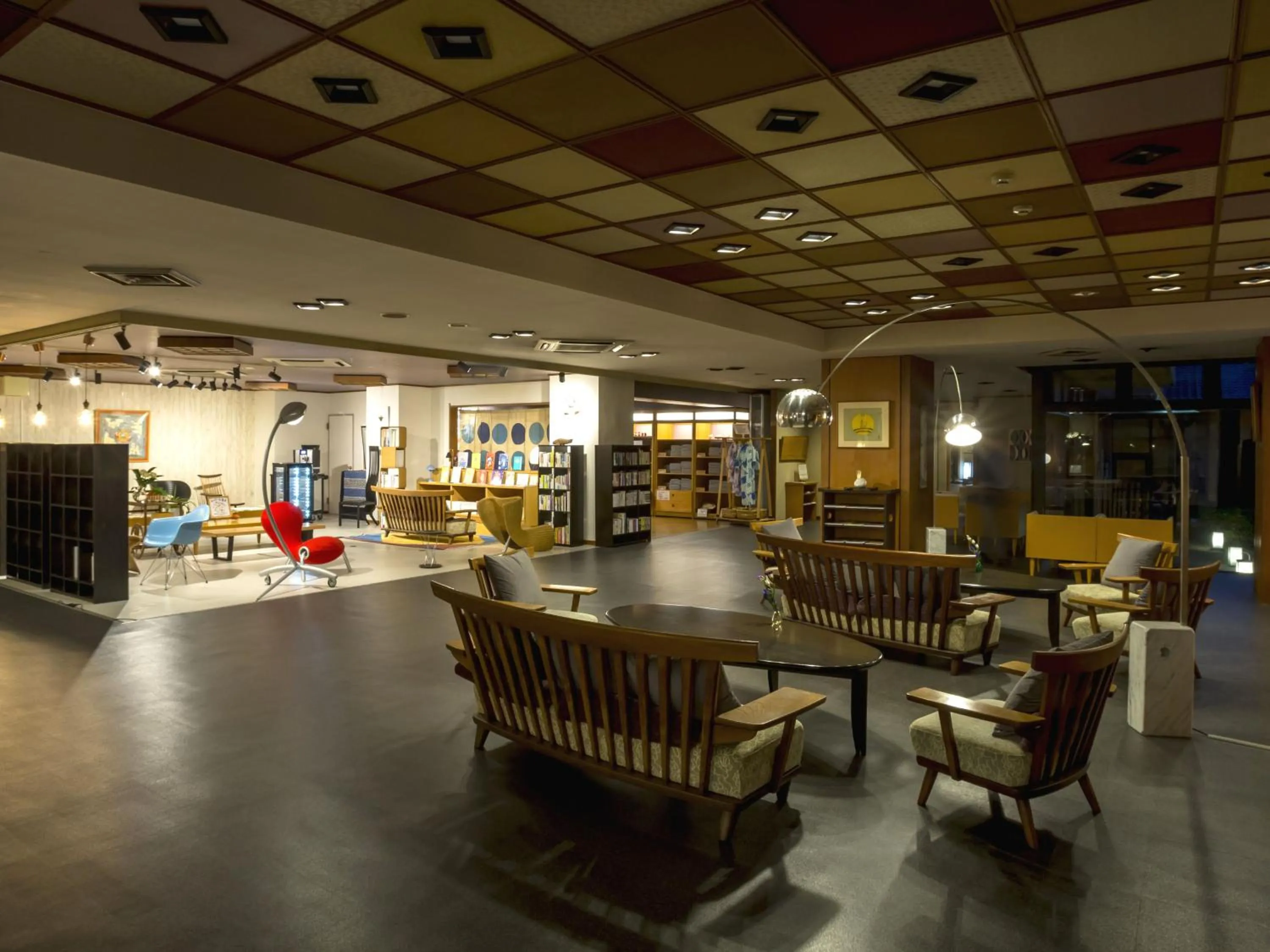 Lobby or reception in Hotel Yagi