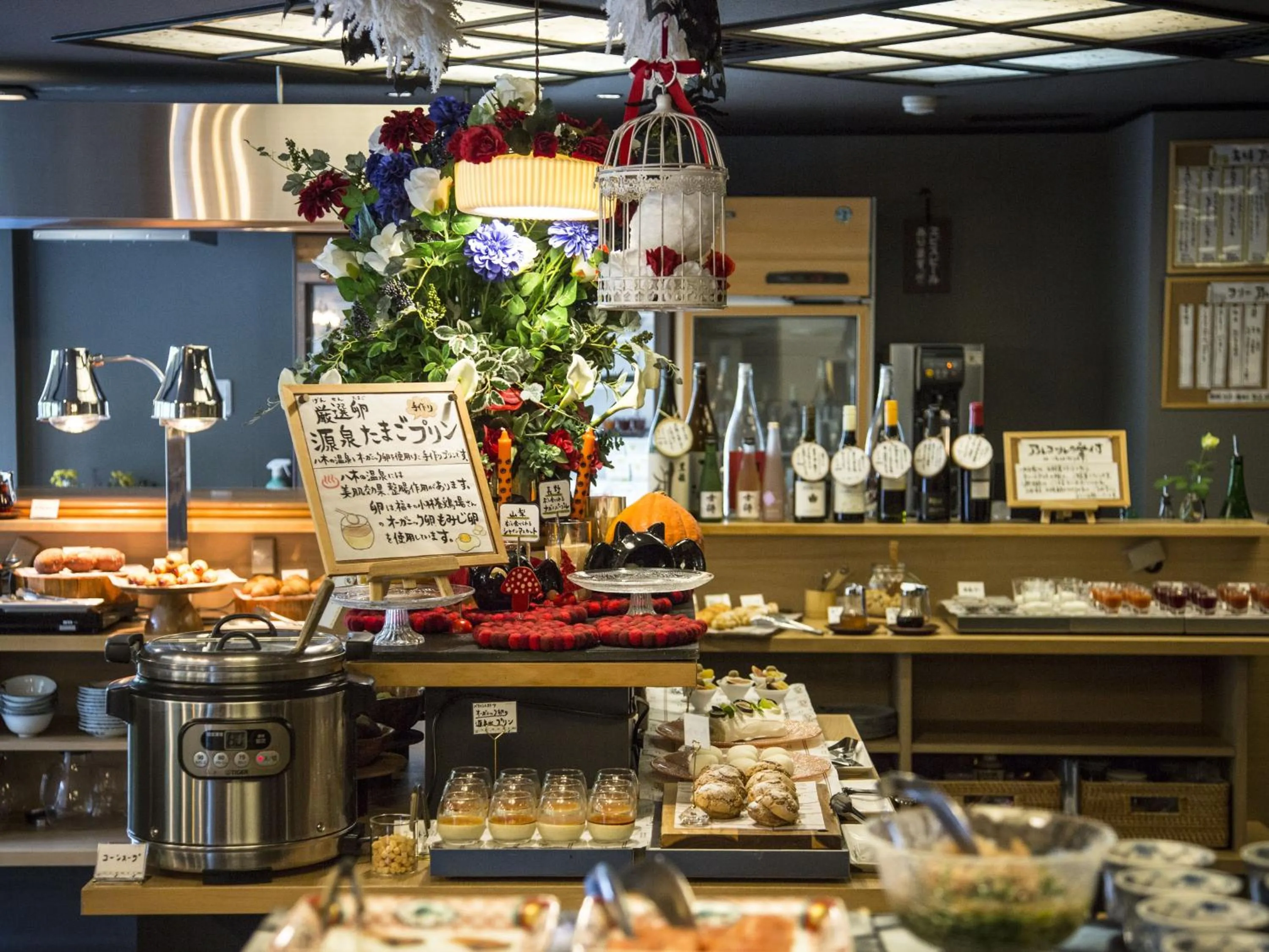 Buffet breakfast in Hotel Yagi