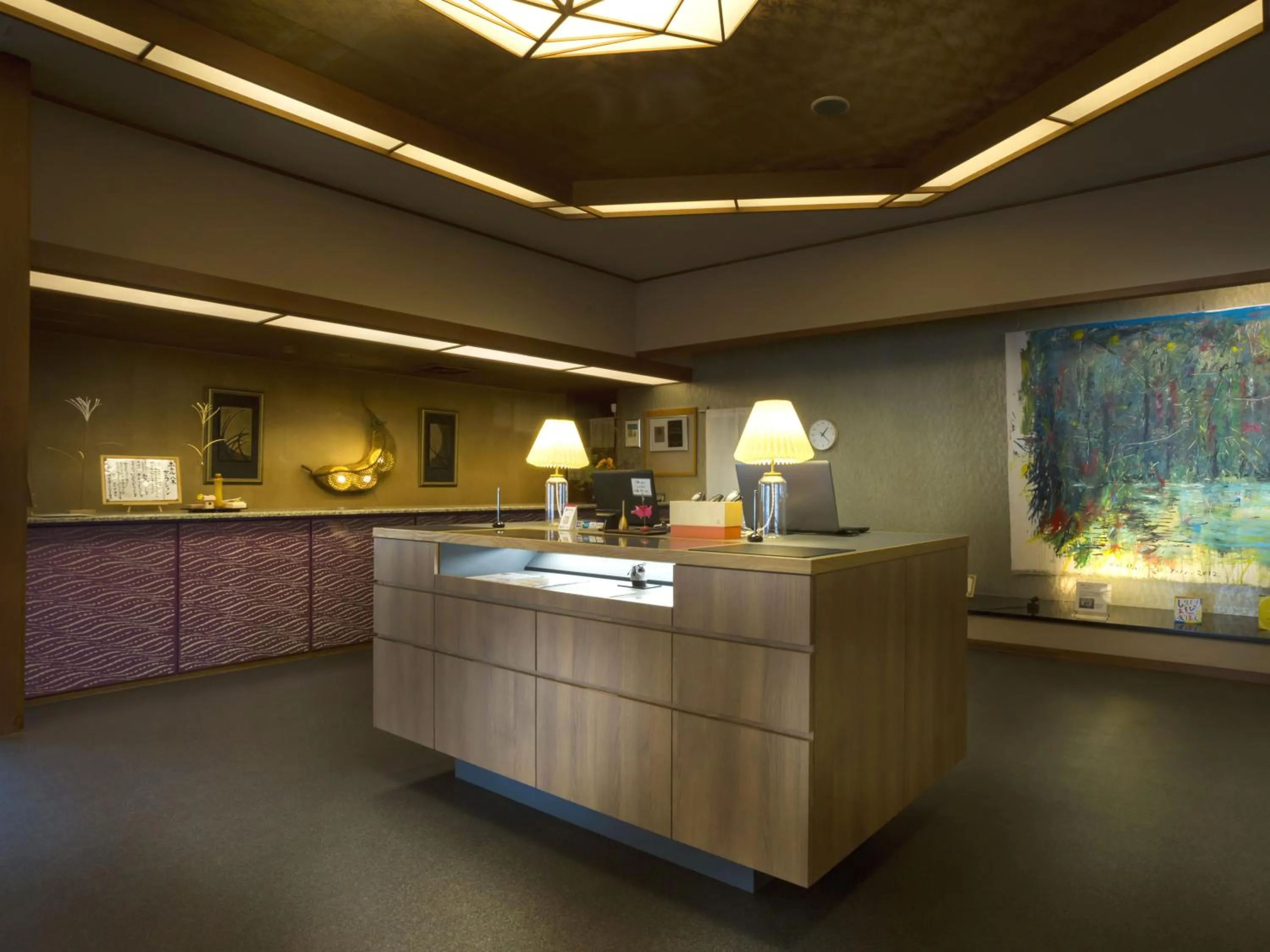 Lobby or reception in Hotel Yagi