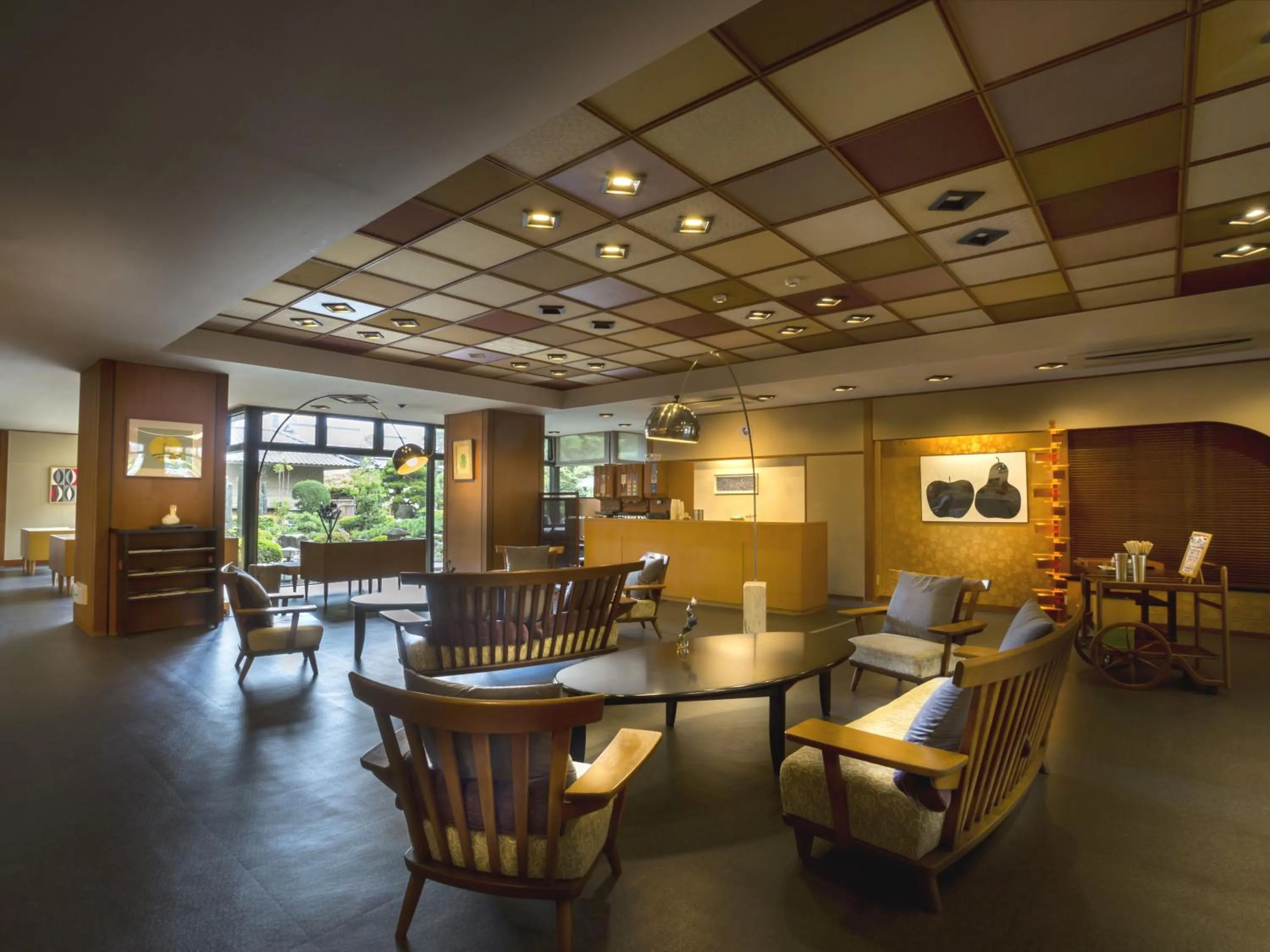 Lobby or reception in Hotel Yagi
