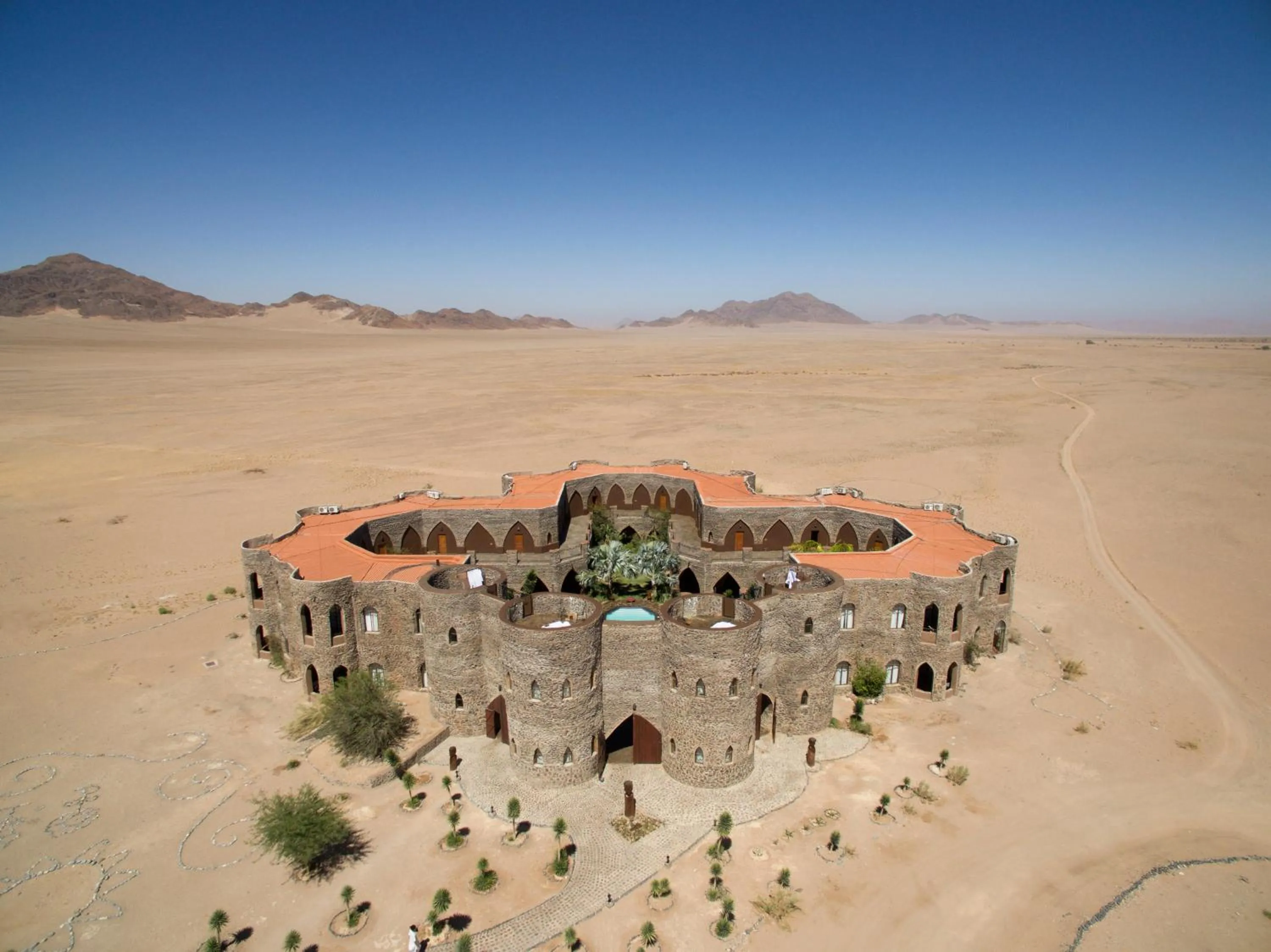 Bird's eye view in Le Mirage Resort & Spa