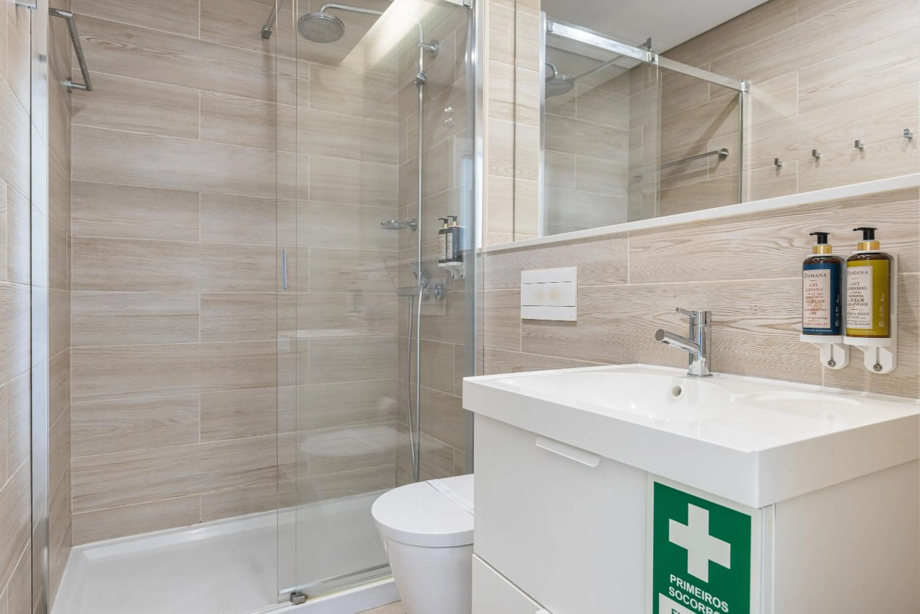 Bathroom in Garcia 28 by LovelyStay