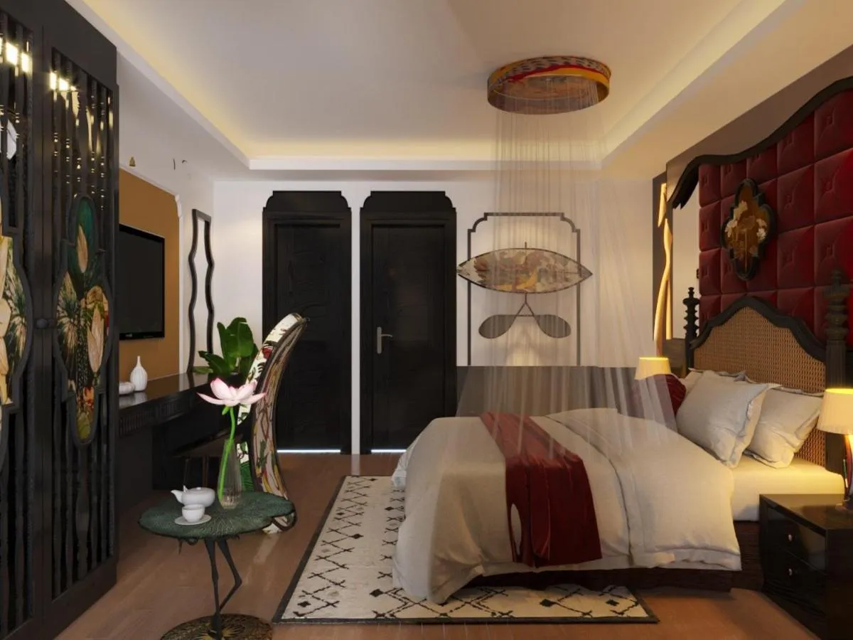 Bed in Hanoi Center Silk Classic Hotel & Travel