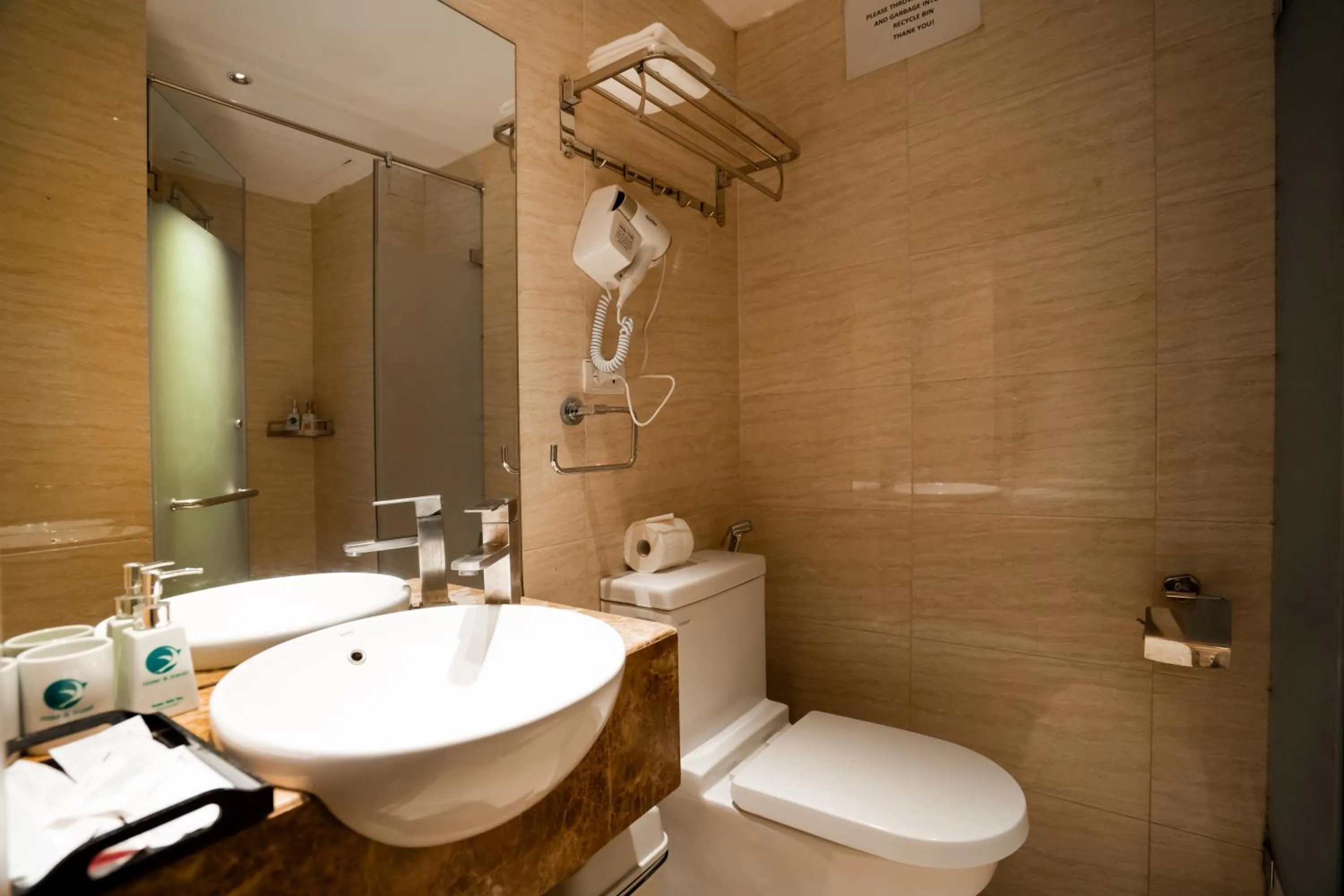 Shower in Hanoi Center Silk Classic Hotel & Travel